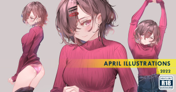 APRIL ILLUSTRATIONS 2022 cover