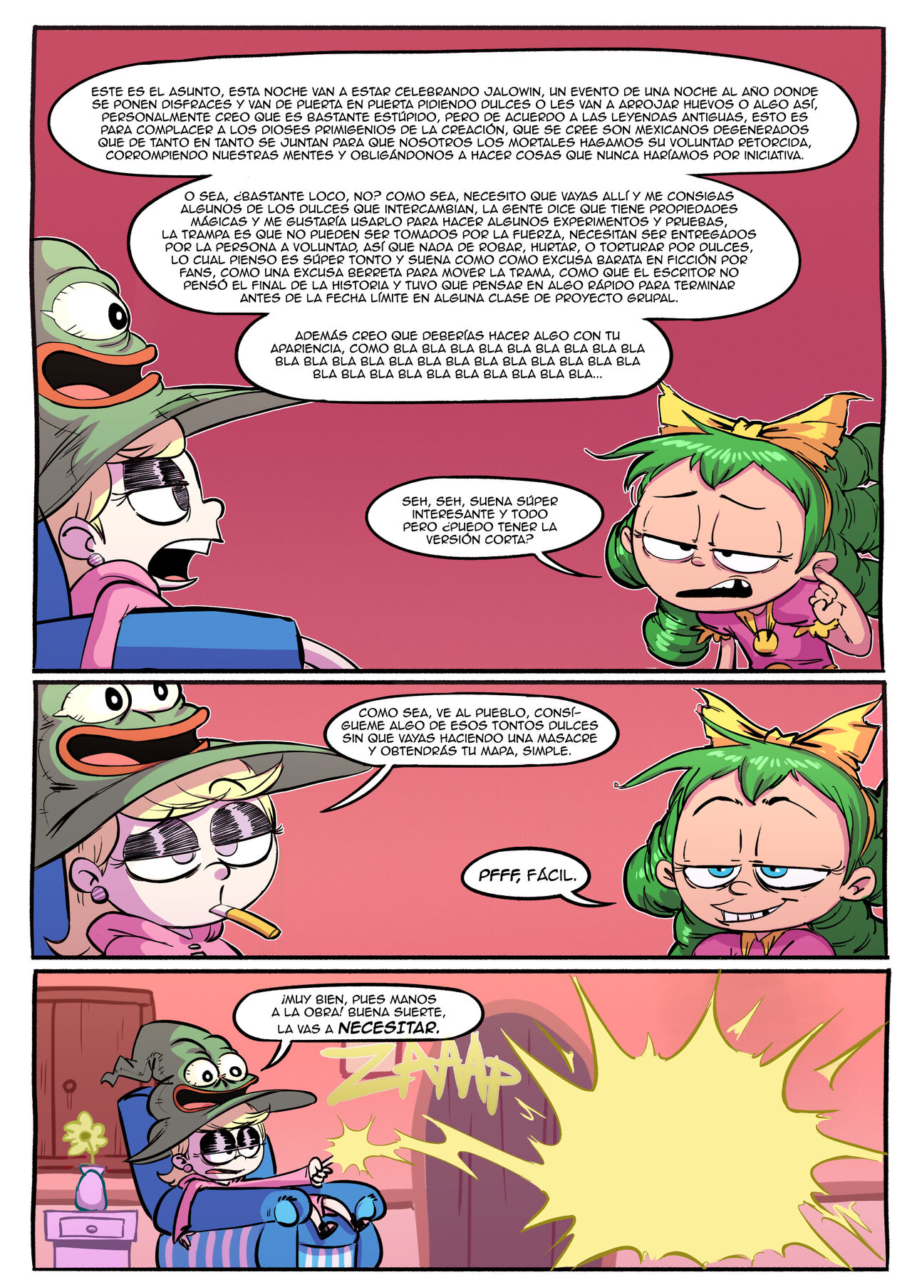 I FUCKING HATE HALLOWEEN | ODIO EL PUTO HALLOWEEN page 4 full