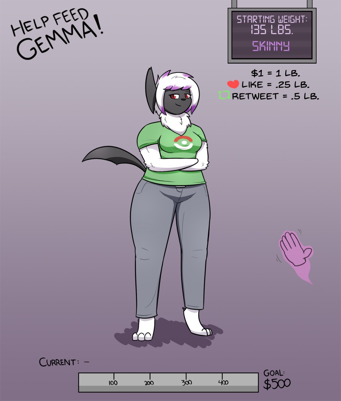 Gemma's Ghostly Donation Drive! page 1 full
