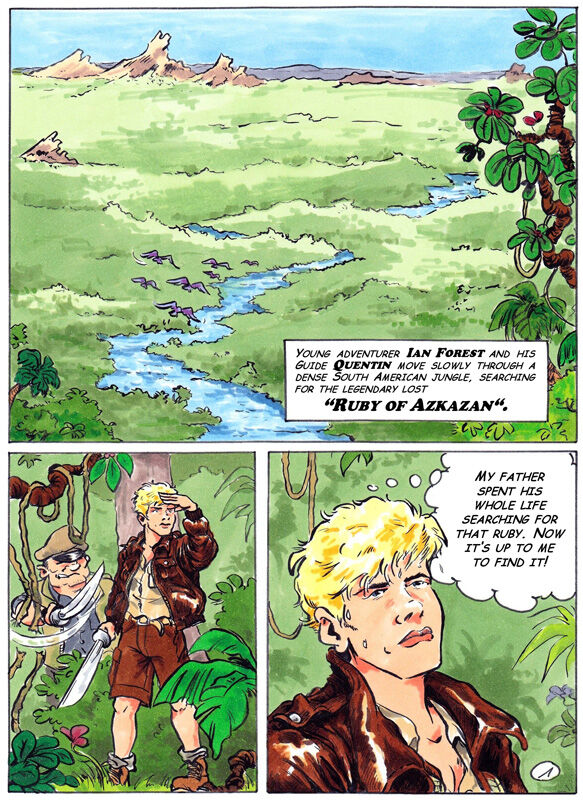 Jungle Boy page 1 full