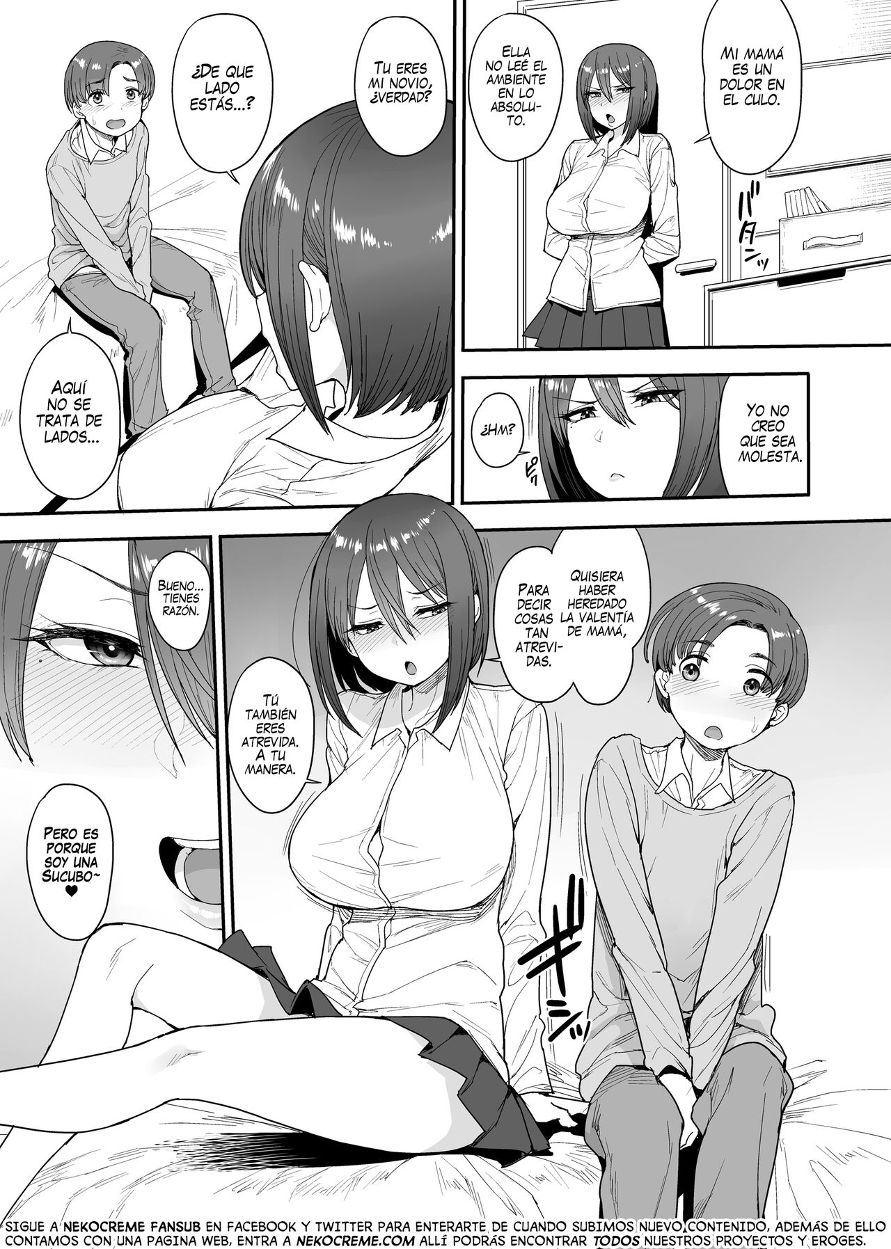 Succubus no Rinjin Onomiya-ke no Oyako | Mi Vecina Sucubo, el caso de la Madre e Hija de la Familia Onomiya page 4 full