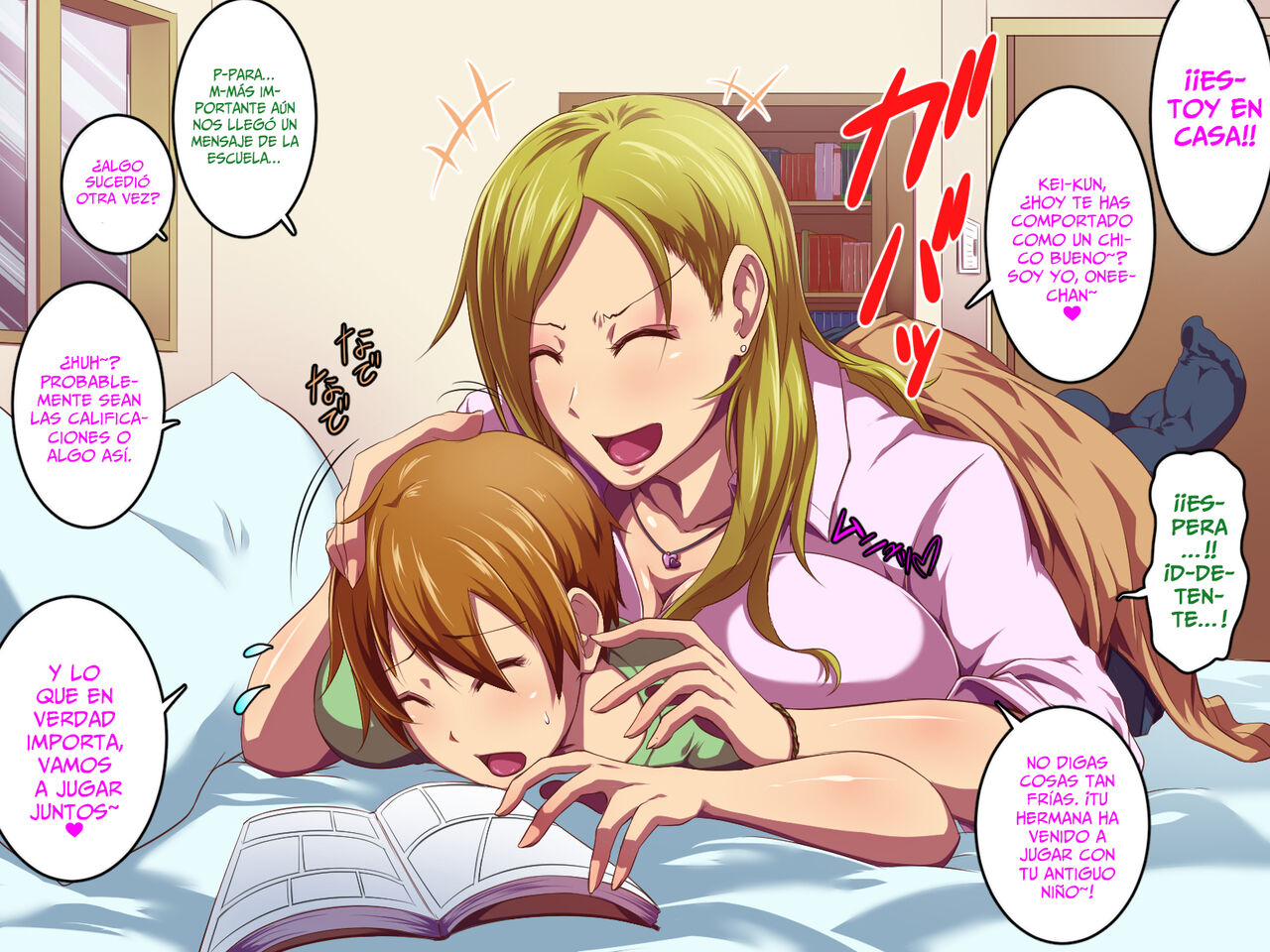 Shotacon Muchimuchi Onee-chan to no Love Love Sex | La Hermana Mayor de Grandes Curvas Tiene Complejo de Shota page 3 full