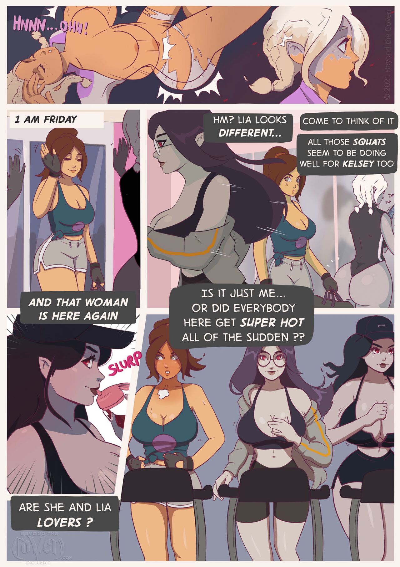 The Night Gym page 8 full