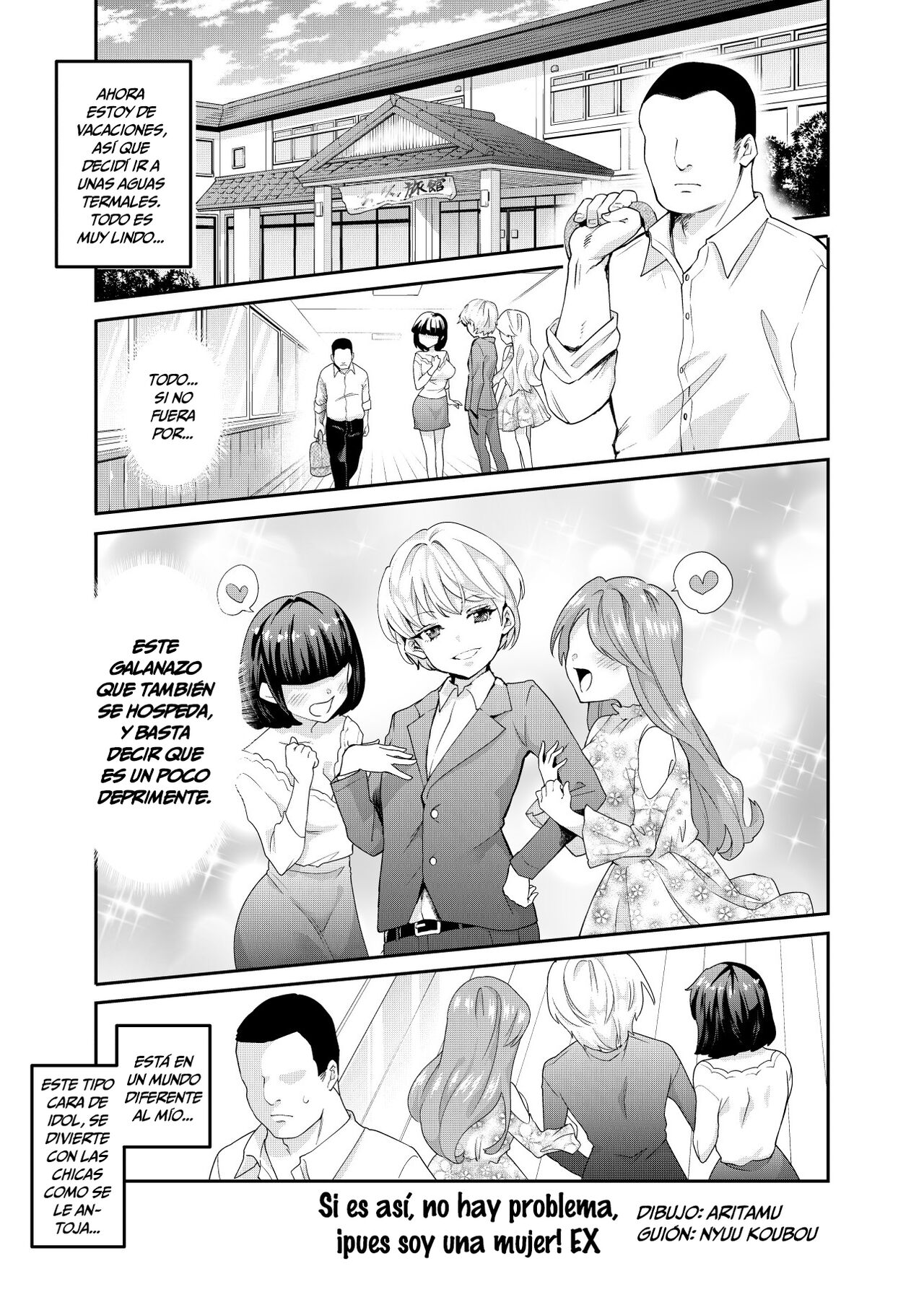 Sorenara Anshin Shite Kure, Boku wa Onna dakara ne! EX ~Ikemen da to Omotteitara Ikemen-fuu Bigan Joshi Datta Koitsu to Totsuzen Konyoku Suru Ken~ | Si es así, no hay problema, ¡pues soy una Mujer! EX page 4 full