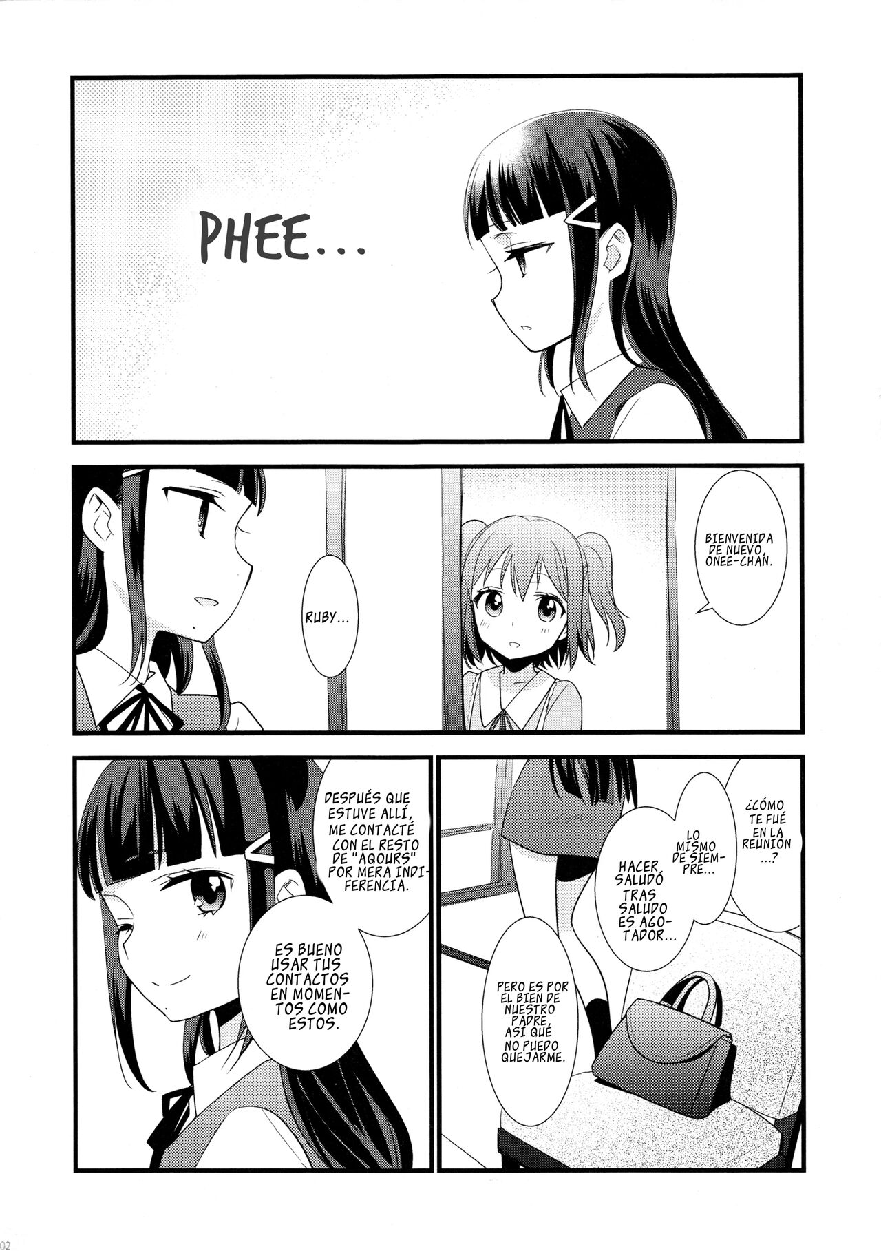 Kurosawa Shimai no Katei no Jijou 2 | Los secretos entre las hermanas Kurosaw 2 page 2 full