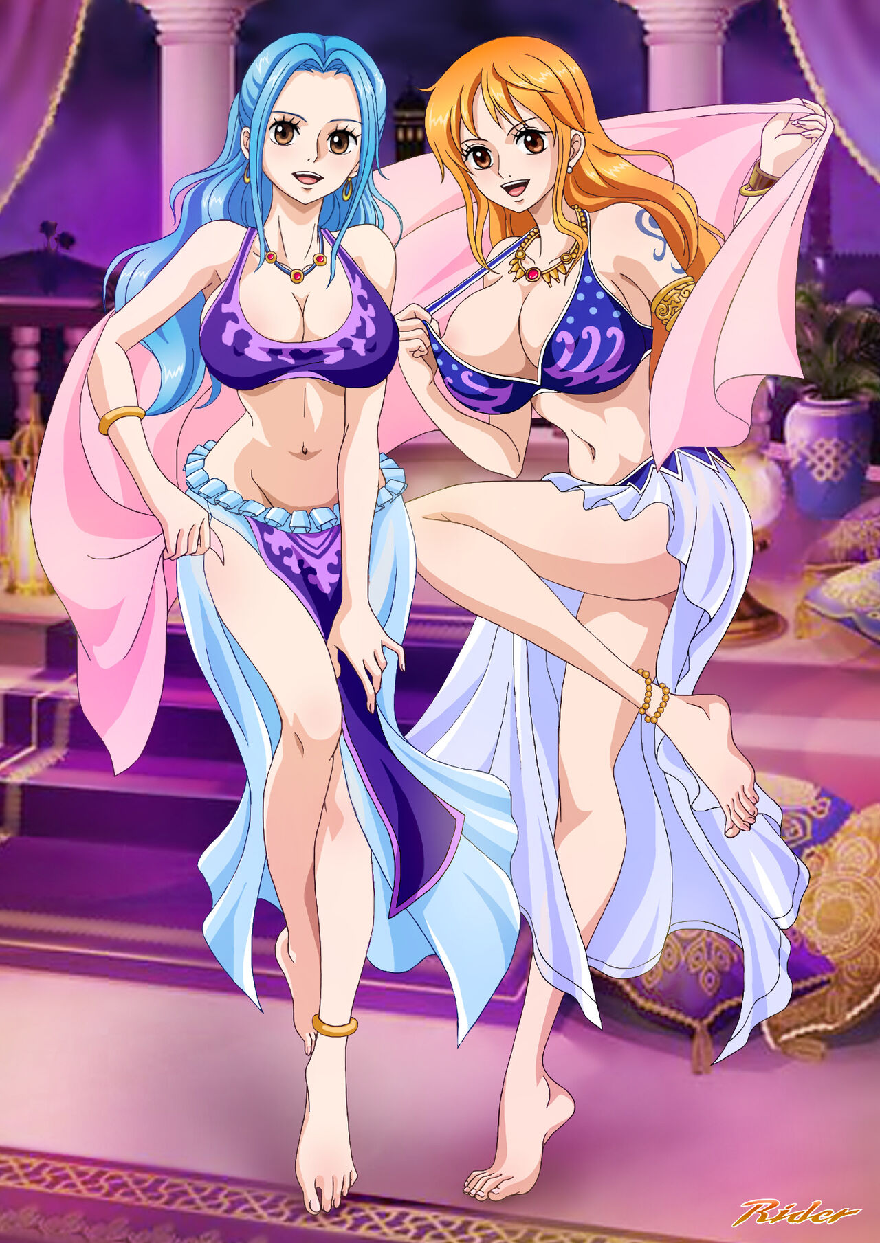 Two Pieces - Best of Nami and Robin page 4 full
