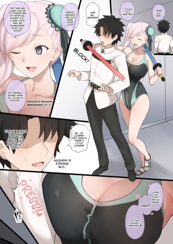 Mizugi Musashi ni Mitsugigasareta Ue ni Kokujin Dekachinpo NTR Douga de Medb ni Chinpo Shibakareru Manga cover