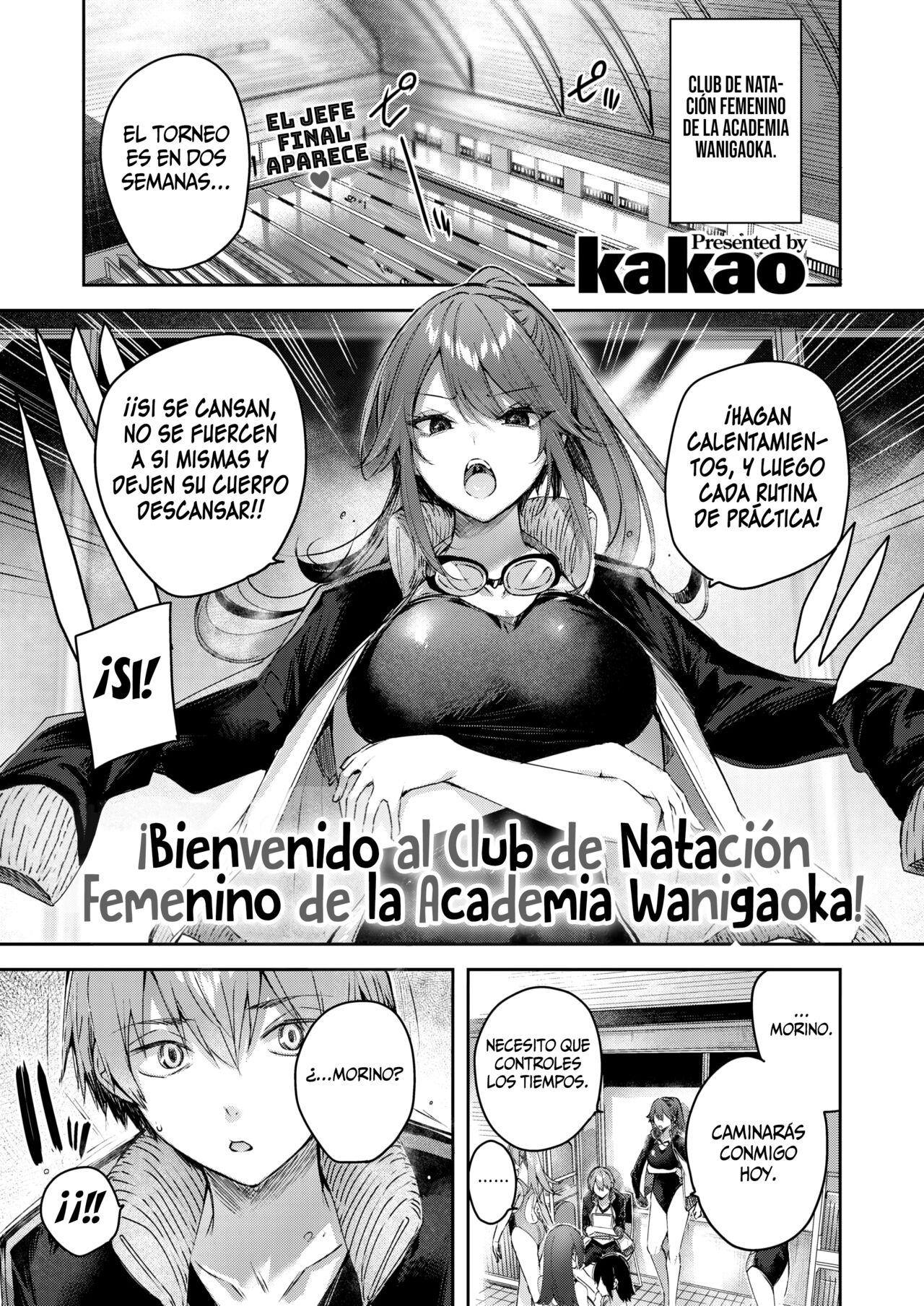 Wanigaoka Gakuen Joshi Suieibu ni Youkoso! | ¡Bienvenido al Club de Natación Femenino de la Academia Wanigaoka! page 4 full