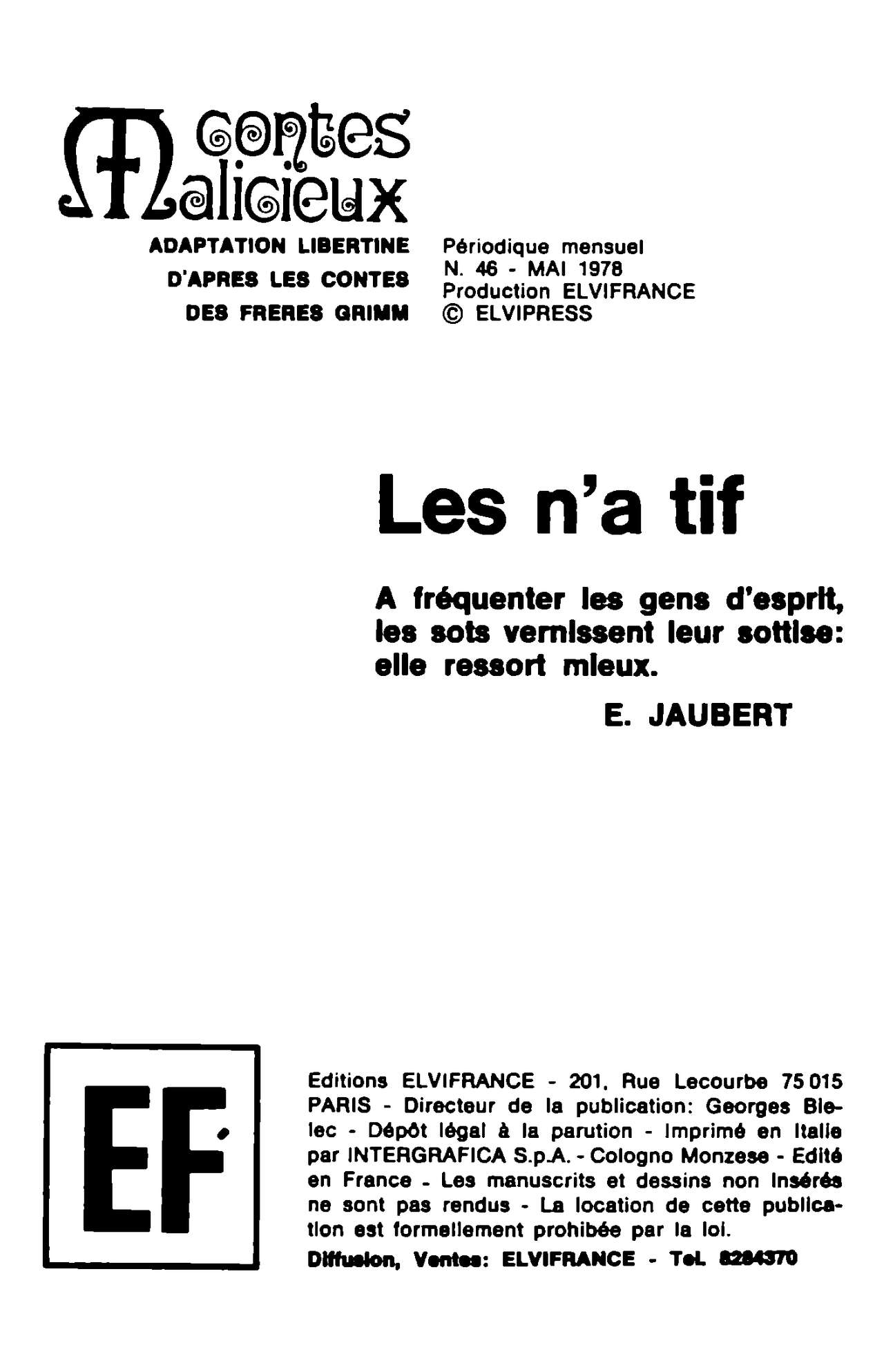 Contes Malicieux #46 : Les n'a tif page 3 full