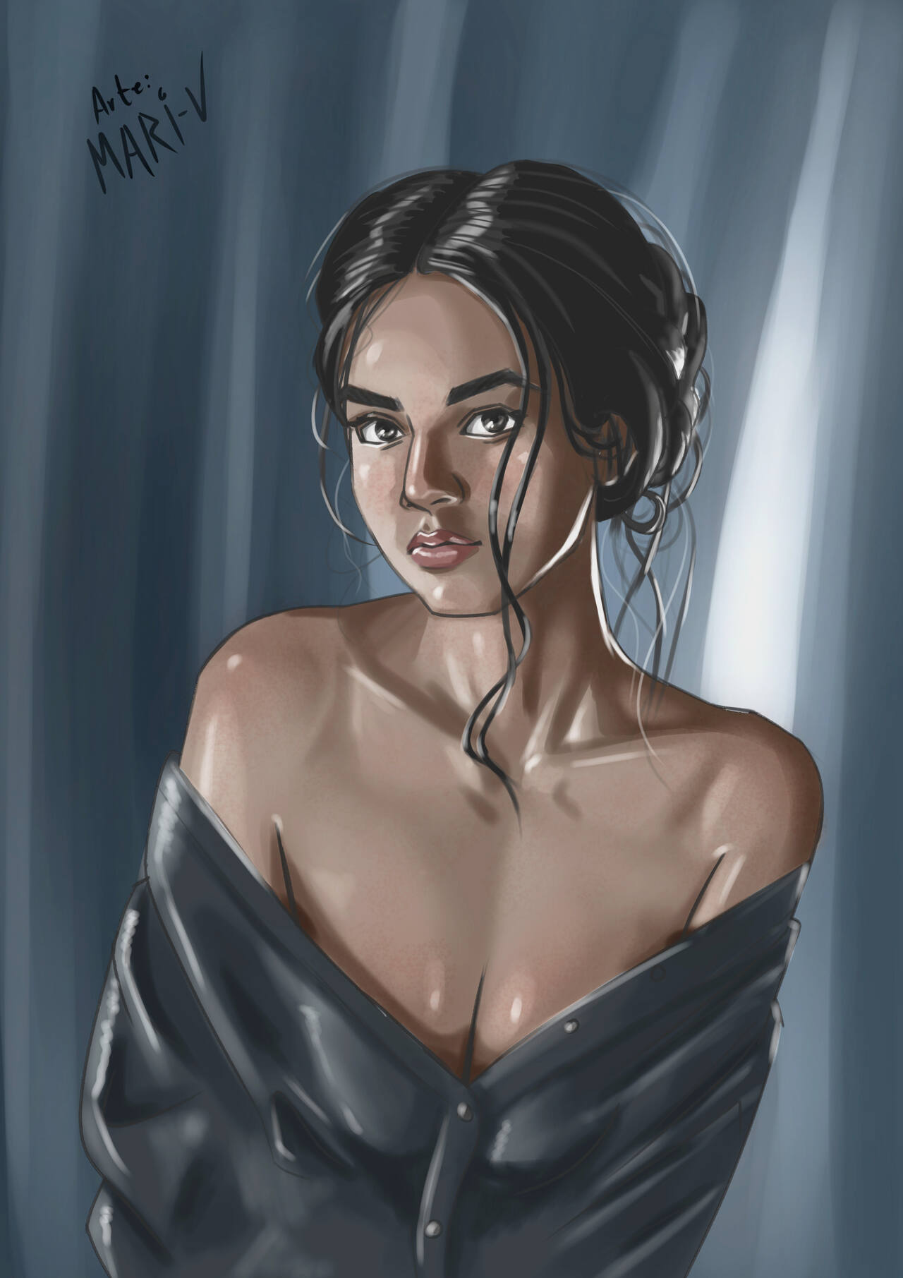 Mari-V digital painting page 3 full