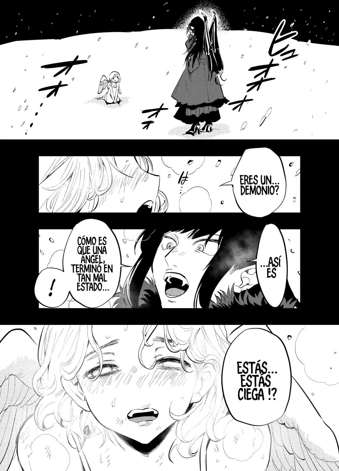 Futanari Akuma to Moumoku Tenshi | Futanari Devil and the Blind Angel page 2 full