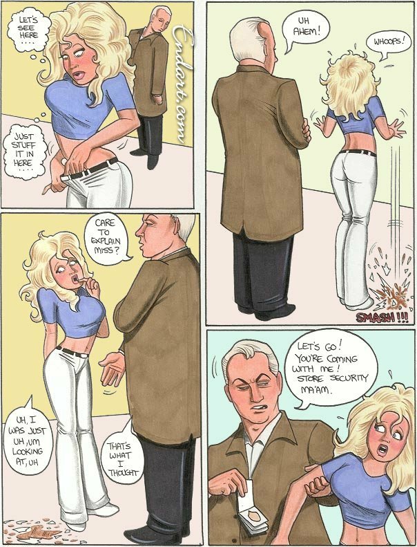 - Spanking Pamalee #7 - Mall Thief page 3 full
