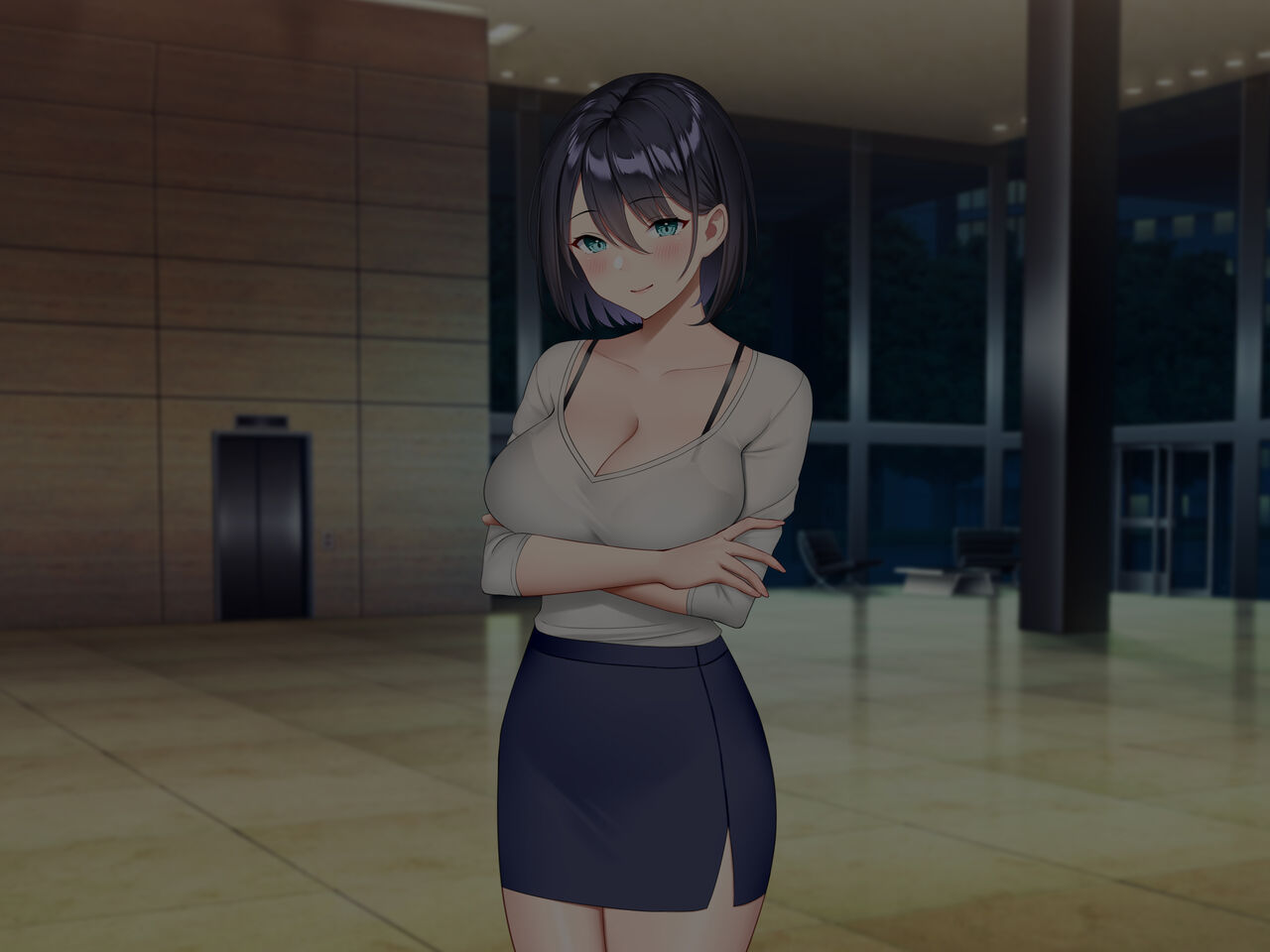 逆痴漢好きの美人OLを逆に堕としてハメまくった話。 page 2 full
