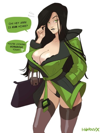 Shego and Ann Possible cover