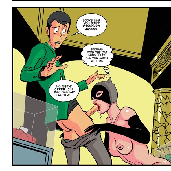 Catwoman Cat-Asstrophy page 4 full