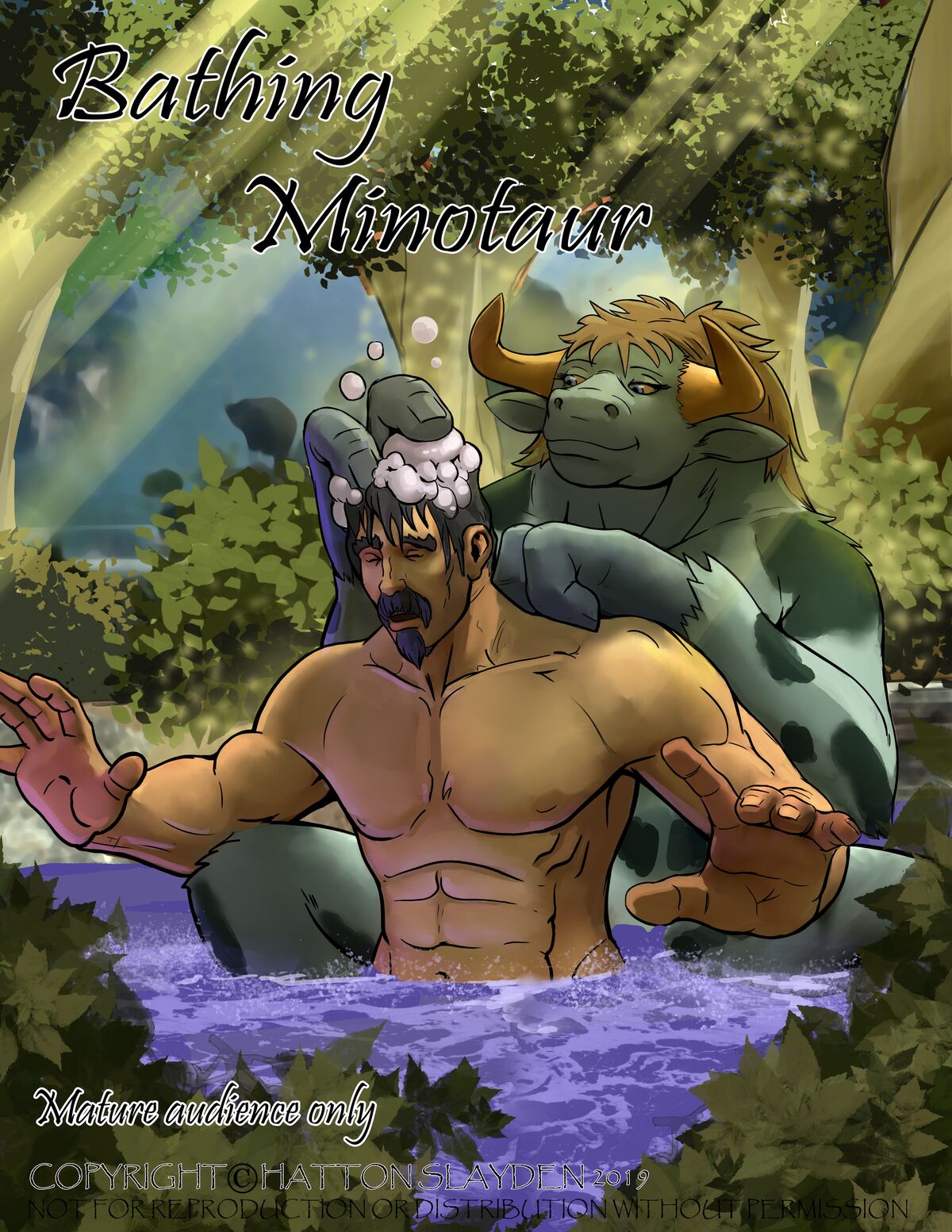 - Bathing Minotaur page 1 full