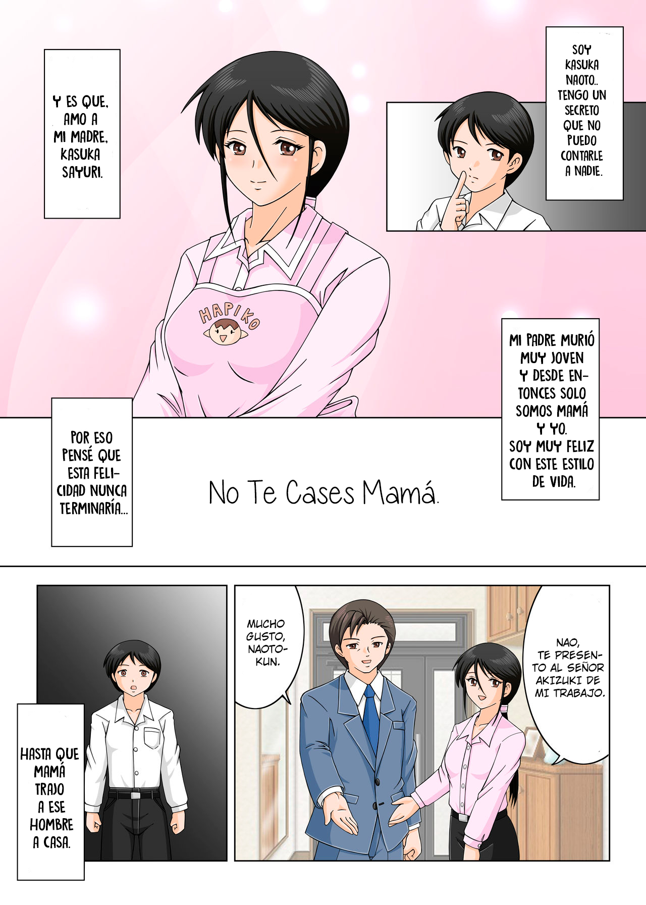 Kekkon Shinaide Okaa-san | No Te Cases Mamá page 4 full