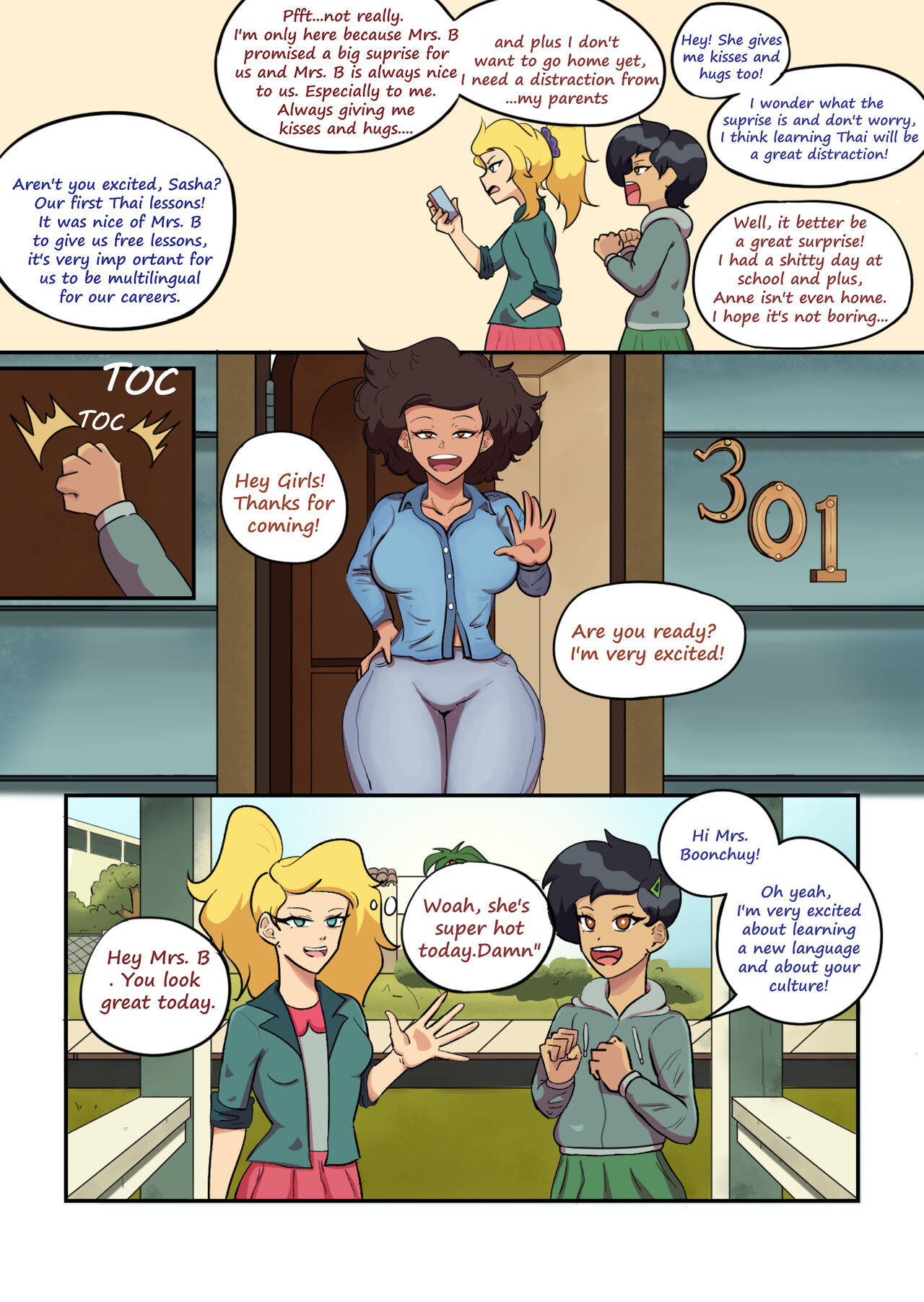 Thai Lessons with Mrs. Boonchuy page 1 full