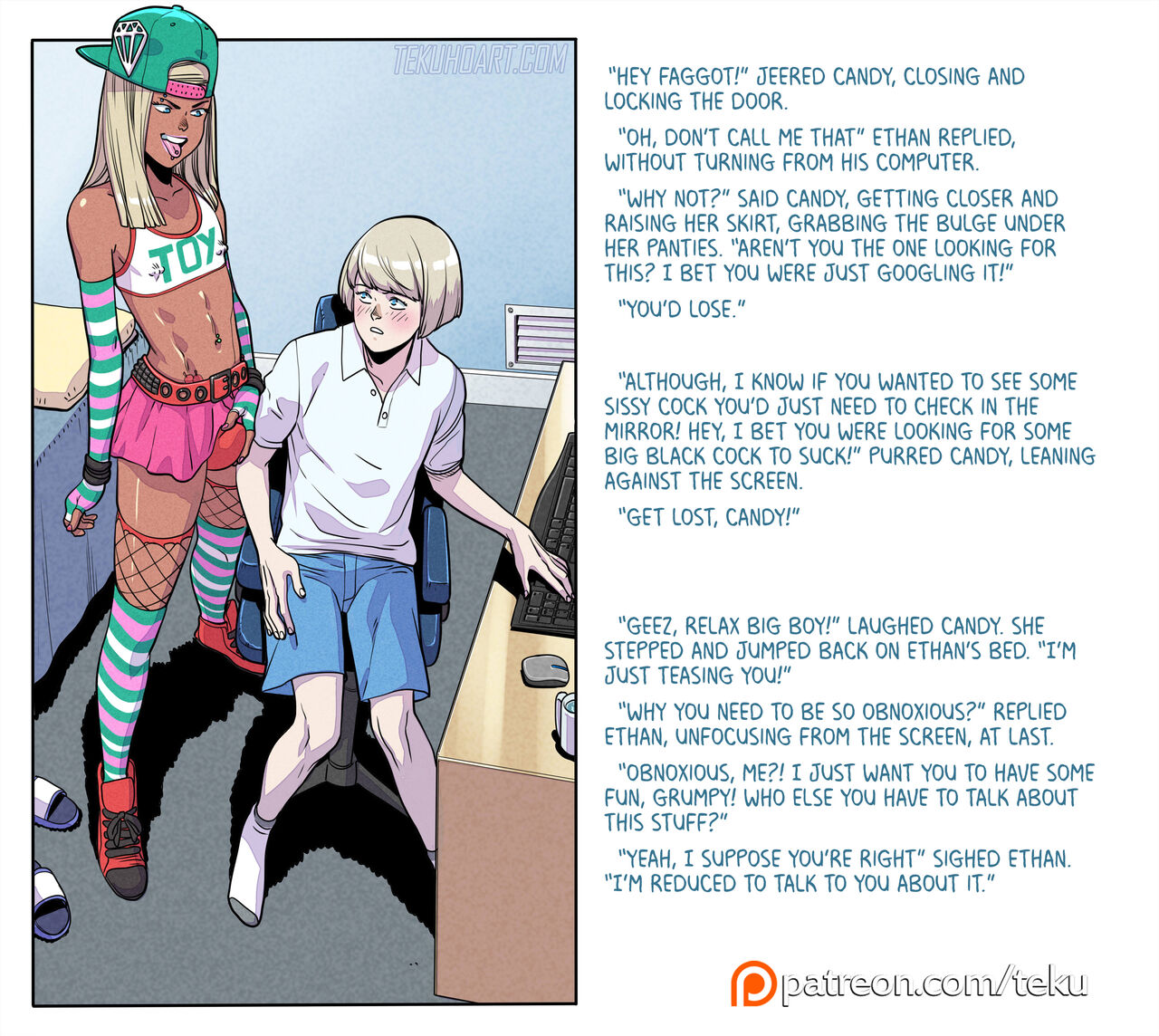 Candy Time: Physical Lessons! page 5 full