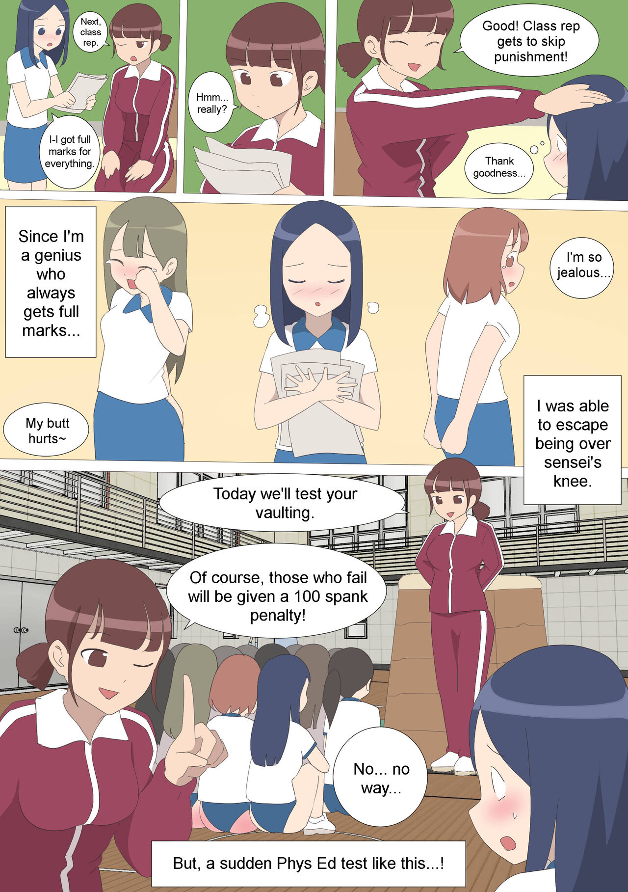 My Spanking Friends Vol. 24 page 6 full