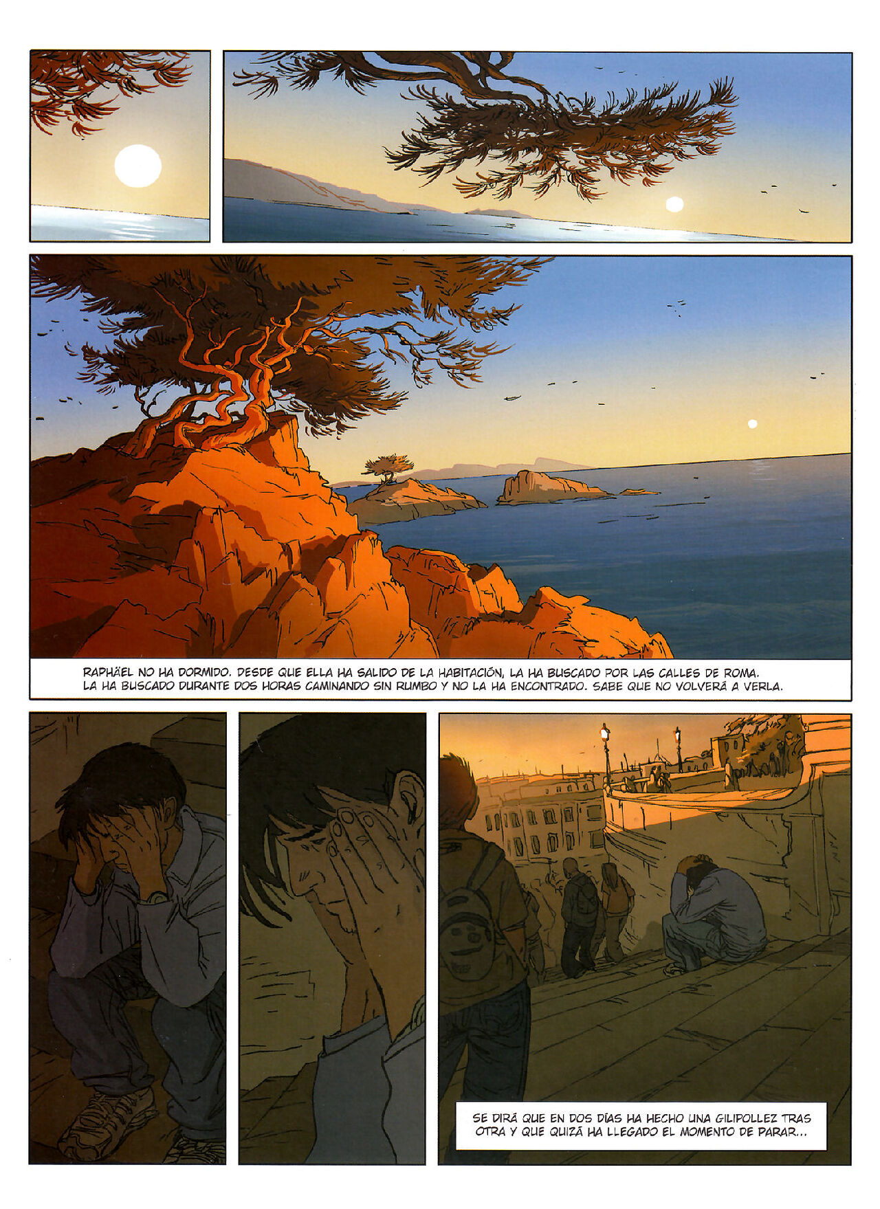 - Una noche en Roma  - Spanish page 8 full