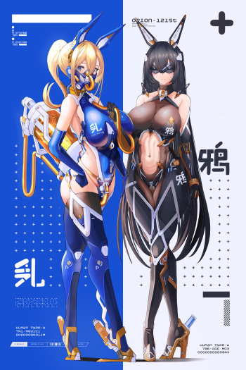 Original Bunny suit Mecha girls cover