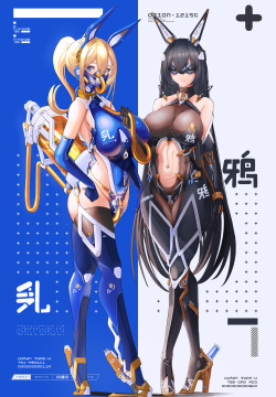 Original Bunny suit Mecha girls