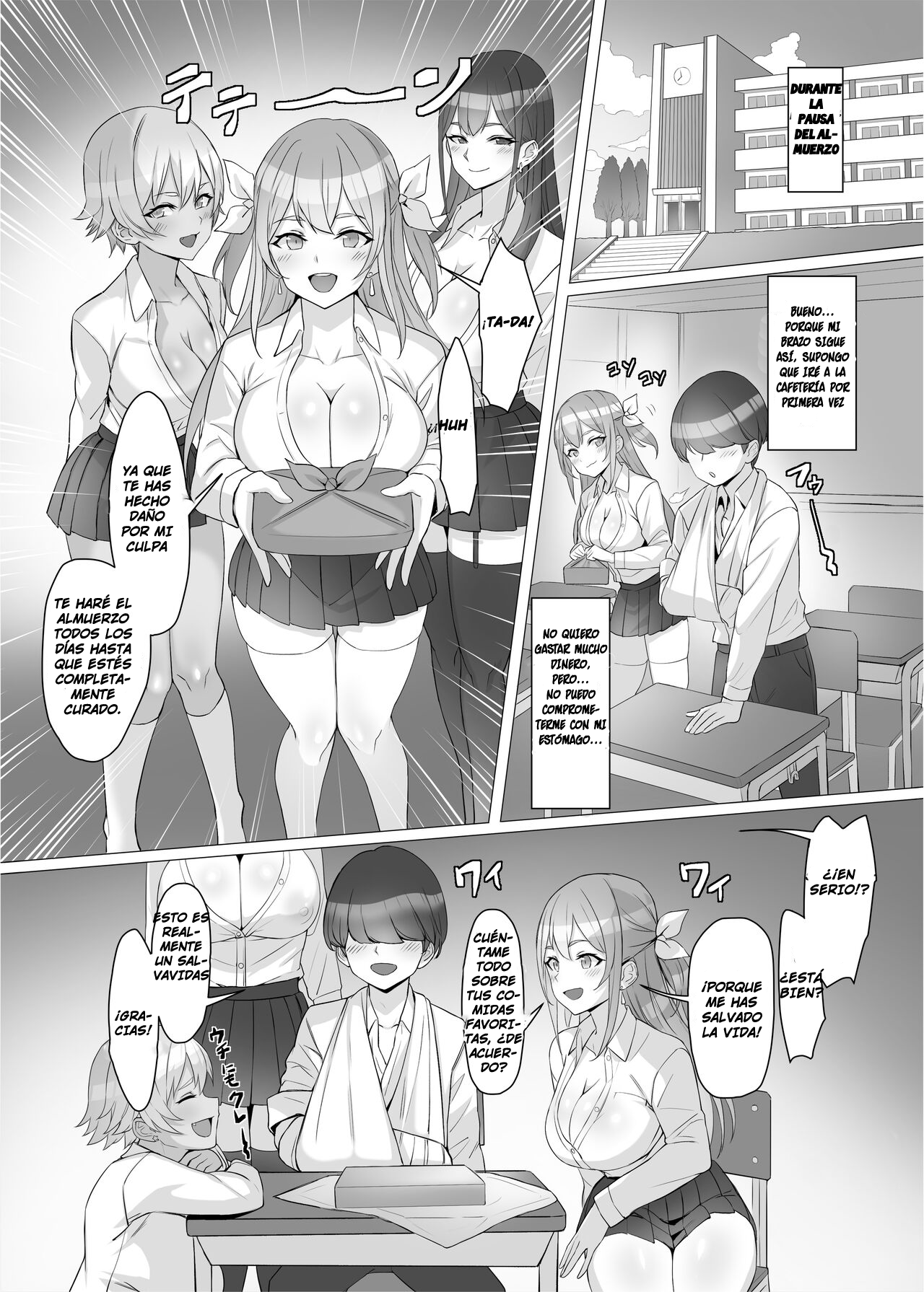 I saved a gal, then I think I reincarnated into another world and my life as a riajuu began! Gal o Tasuketara Isekai Tenseikyuu no ReaJuu Seikatsu ga Hajimatta! page 10 full