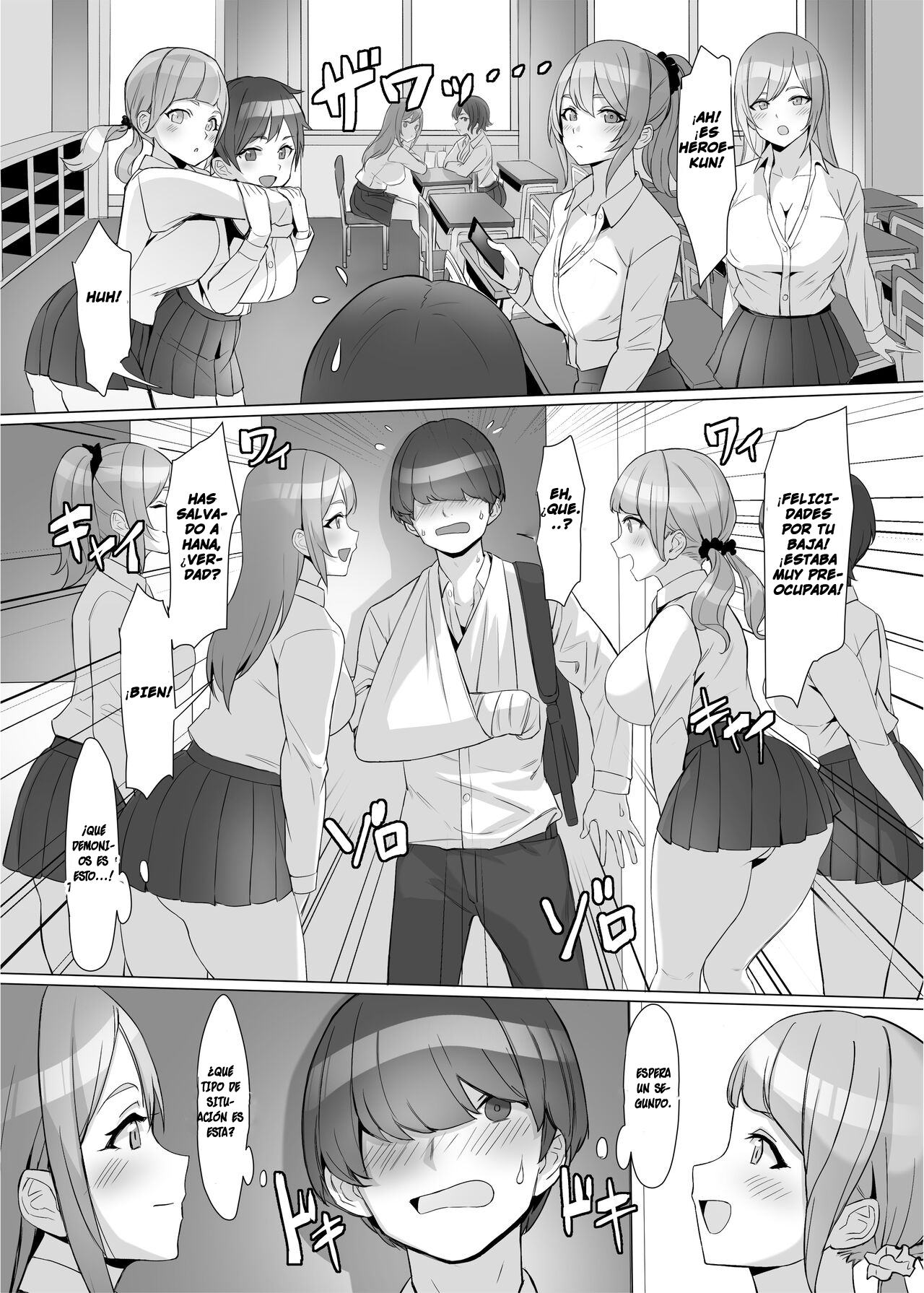 I saved a gal, then I think I reincarnated into another world and my life as a riajuu began! Gal o Tasuketara Isekai Tenseikyuu no ReaJuu Seikatsu ga Hajimatta! page 8 full