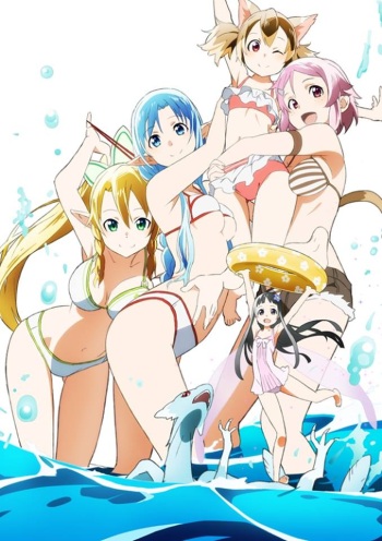 Sword art online  girls cover