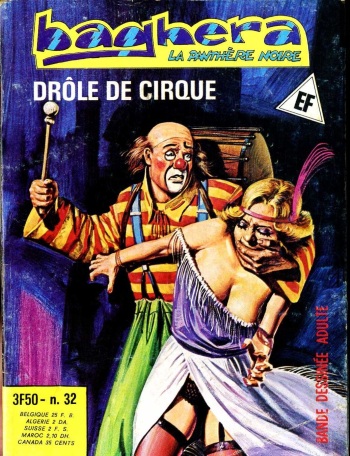 PFA - Elvifrance - Baghera #32 Drôle de cirque cover