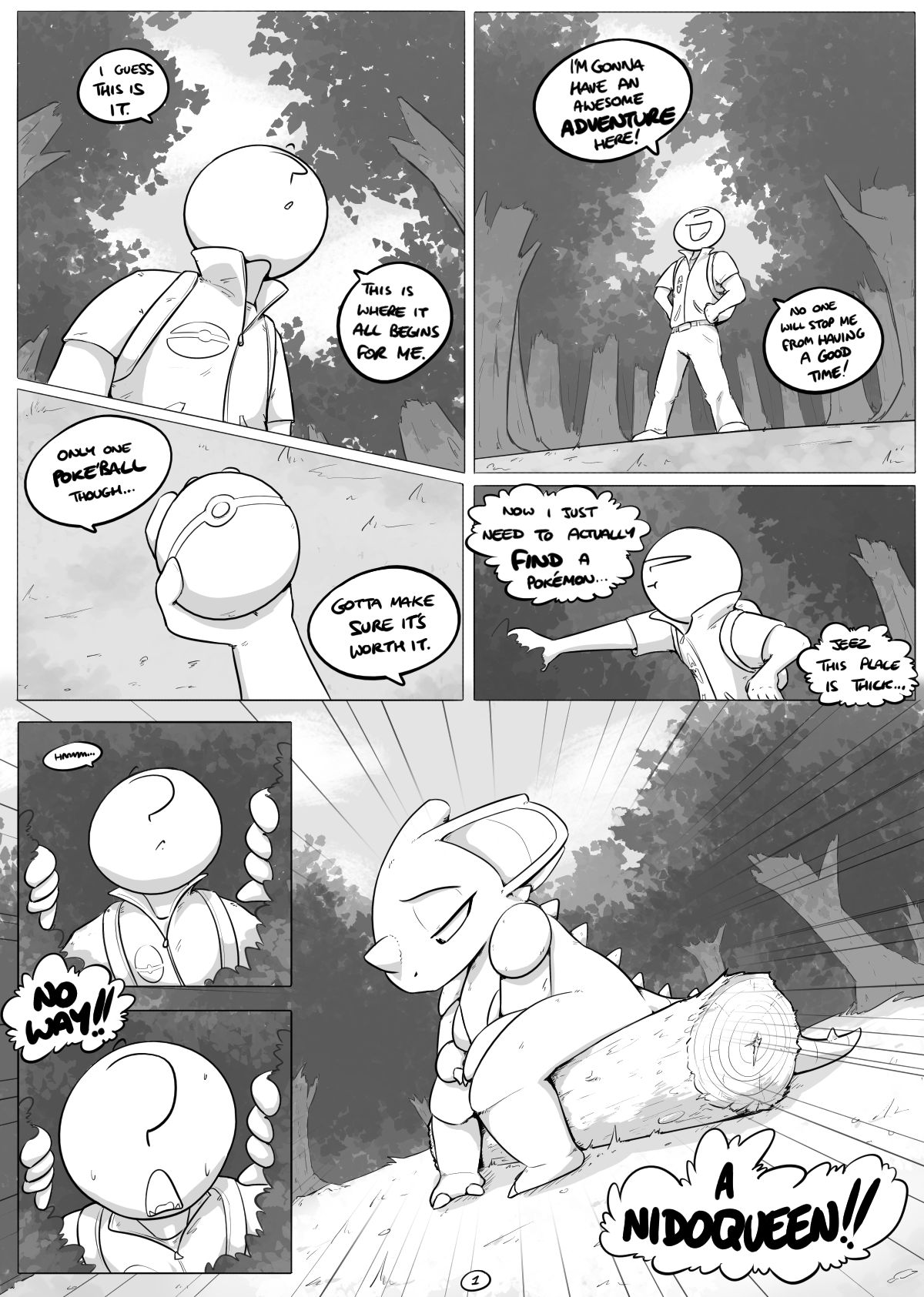 Queenie &amp; Anon's Adventure page 1 full