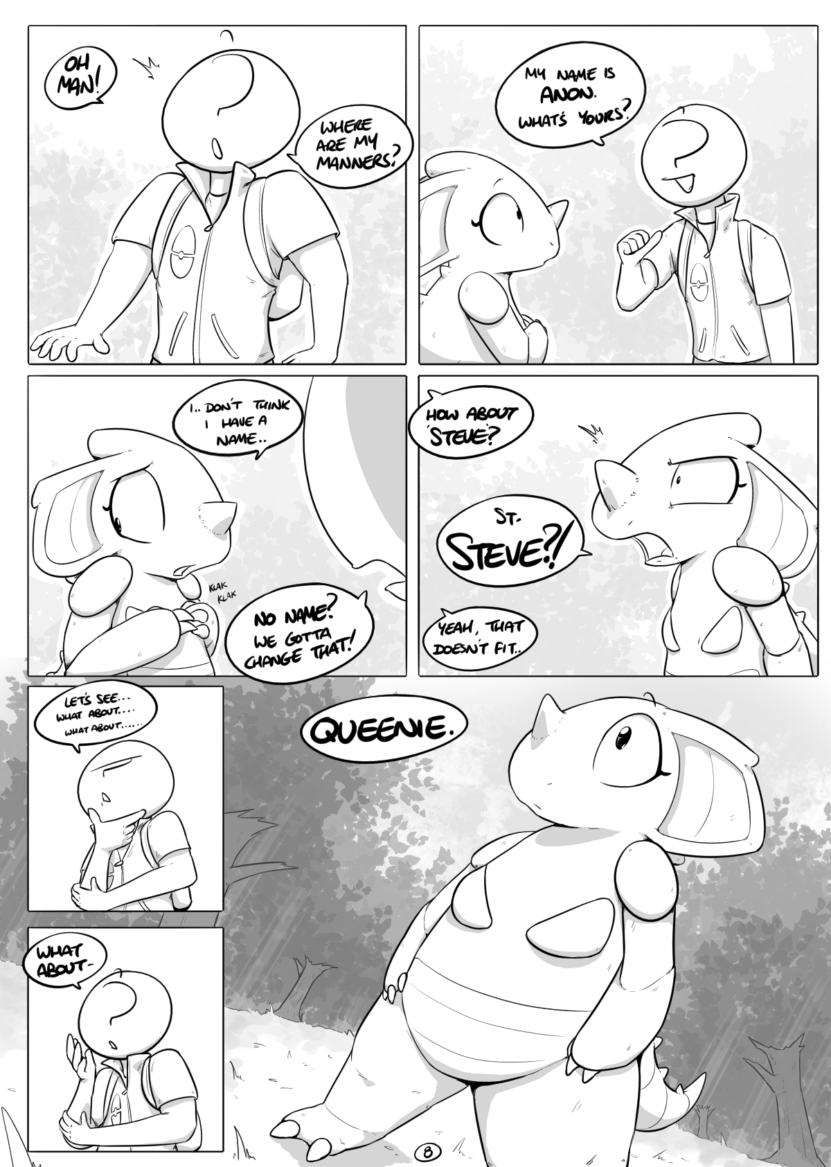 Queenie &amp; Anon's Adventure page 8 full