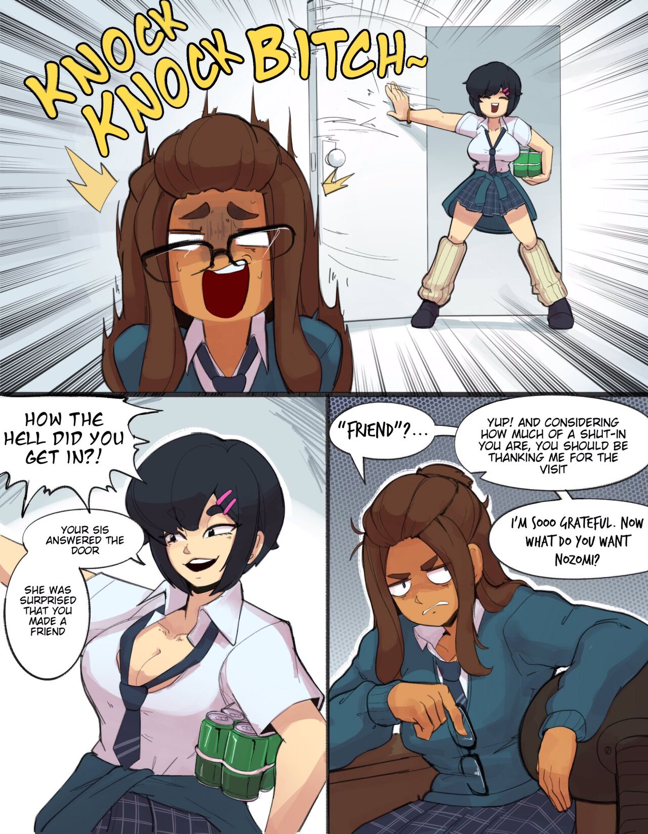 High School Days page 1 full