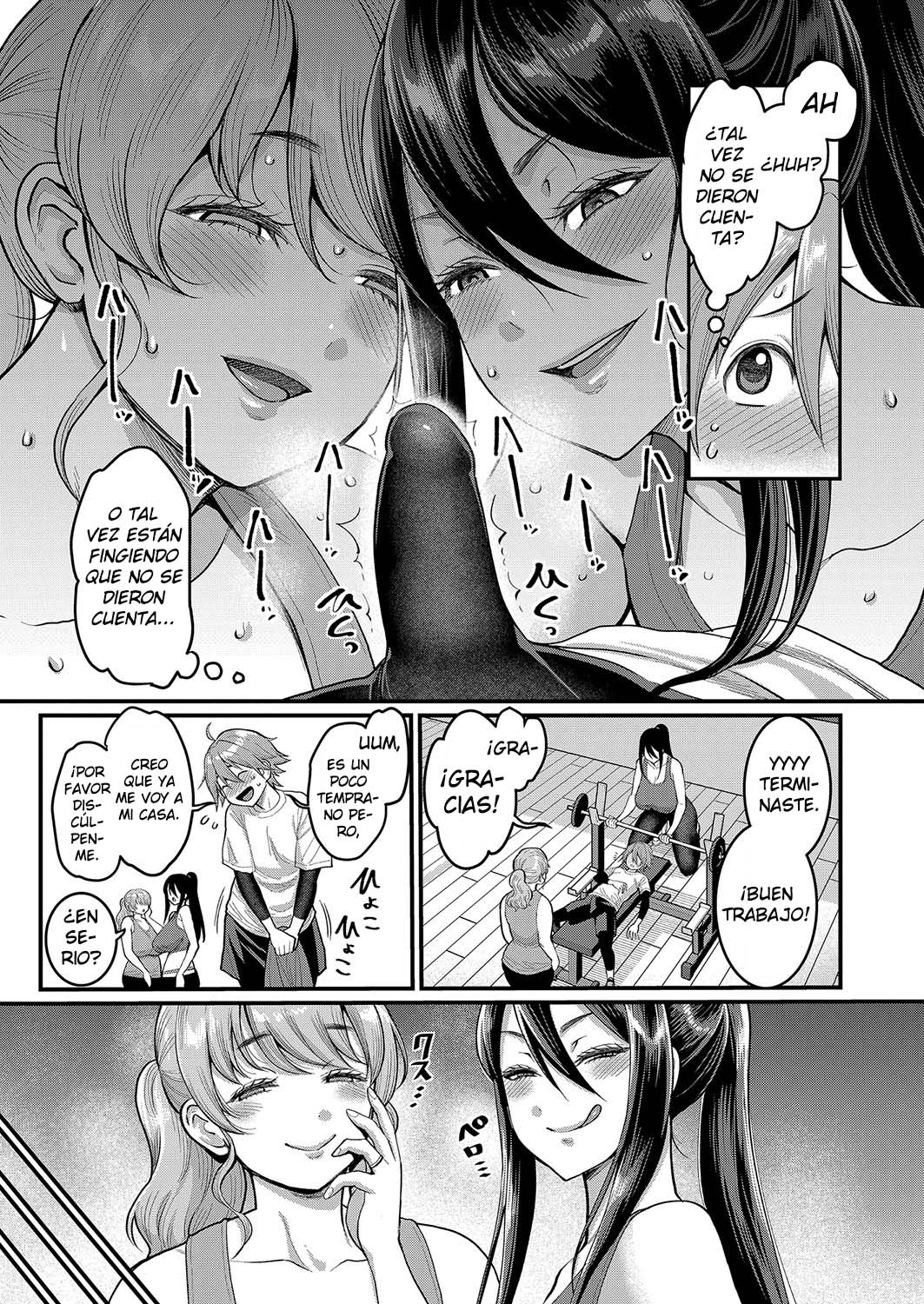 Hentai Hitoduma Jym de Acchi mo Kitaerareru Boku | Yo también puedo entrenar en el gimnasio de amas de casa pervertidas page 7 full