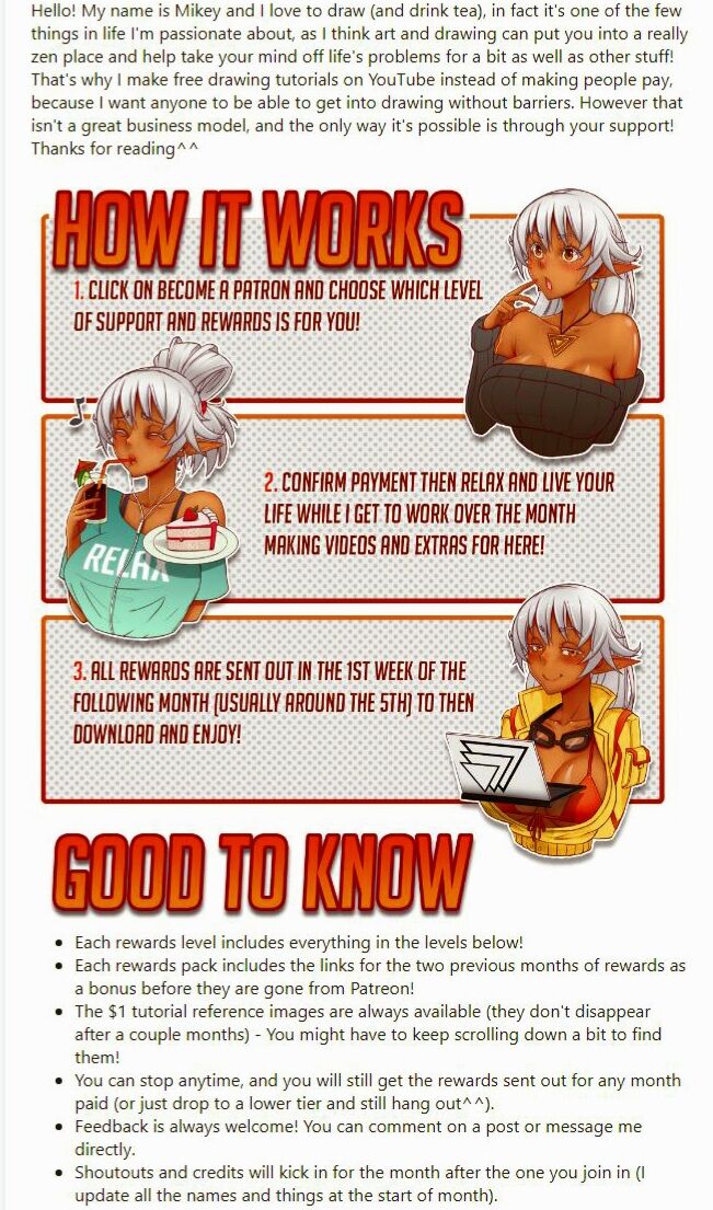 Mikey Mega Mega Tutorials page 1 full