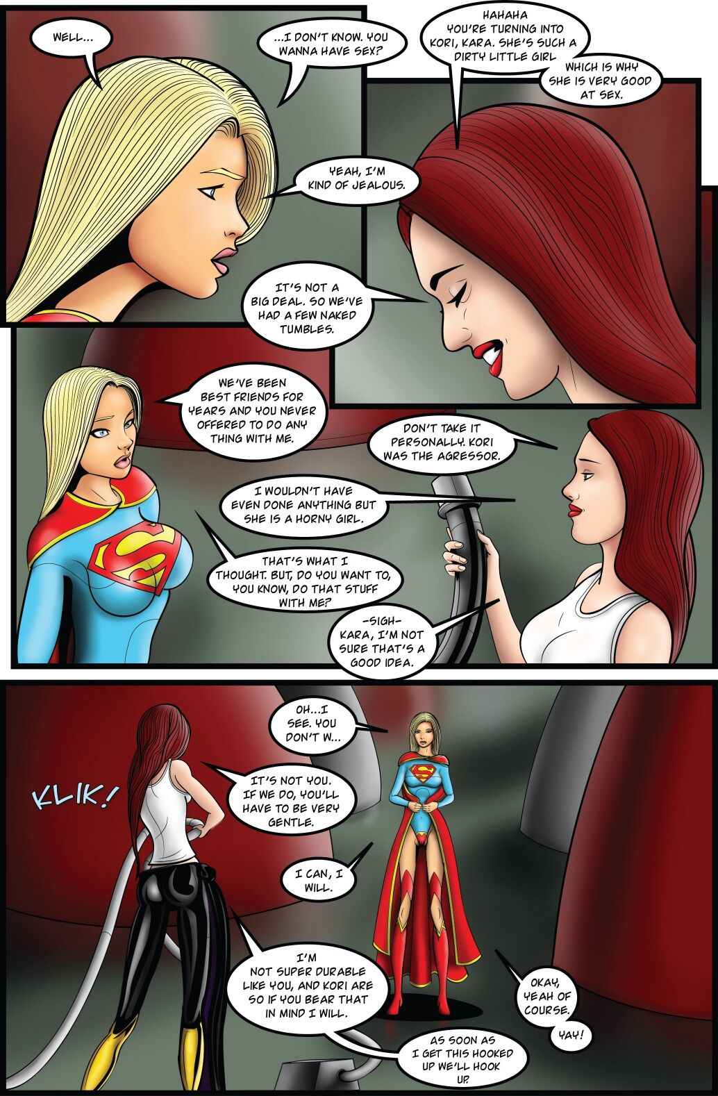 Supergirl: Issue #13 - A schism with destiny Part 2 page 4 full
