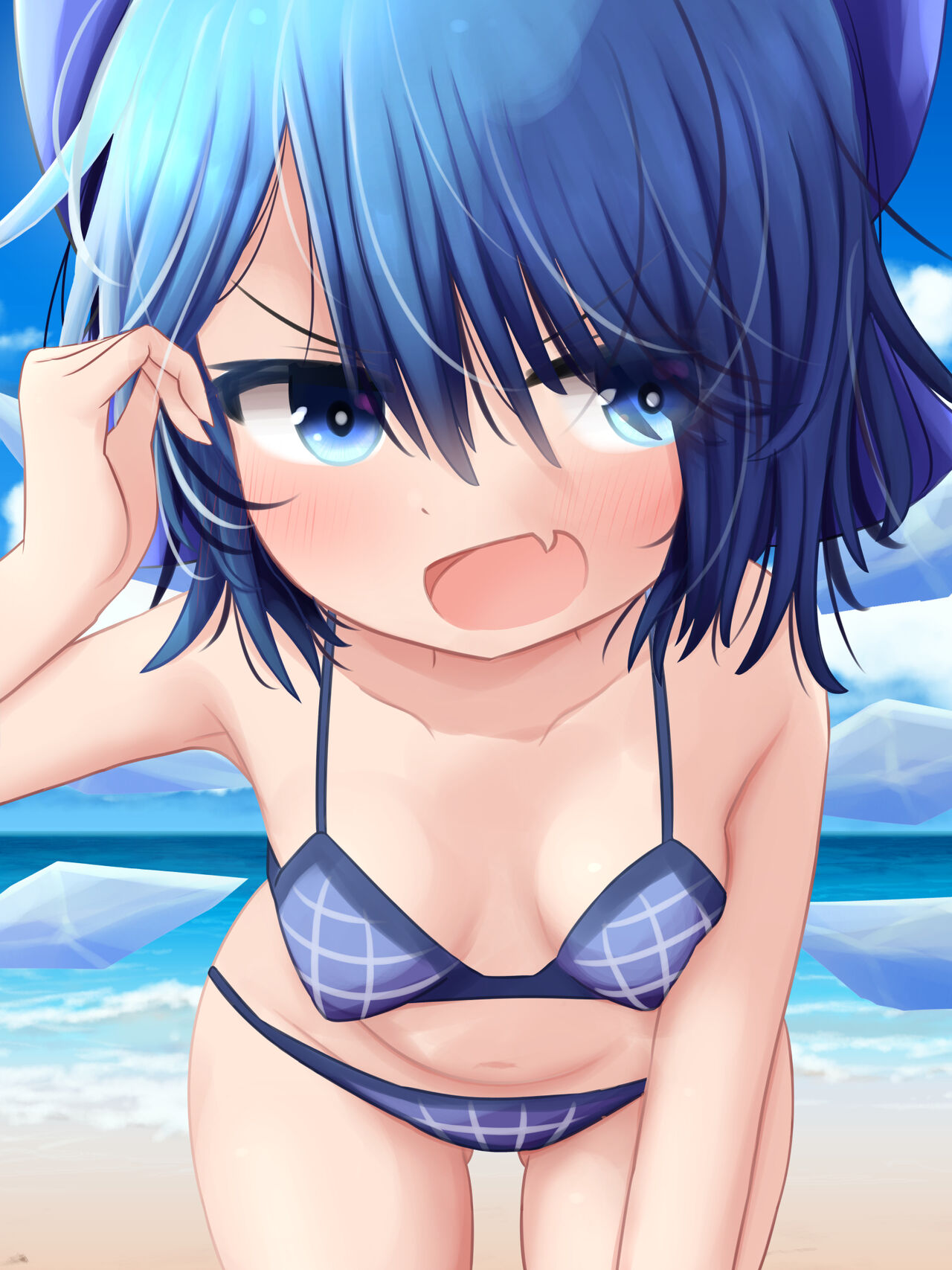 Cirno-chan to Umi ni Kita page 5 full