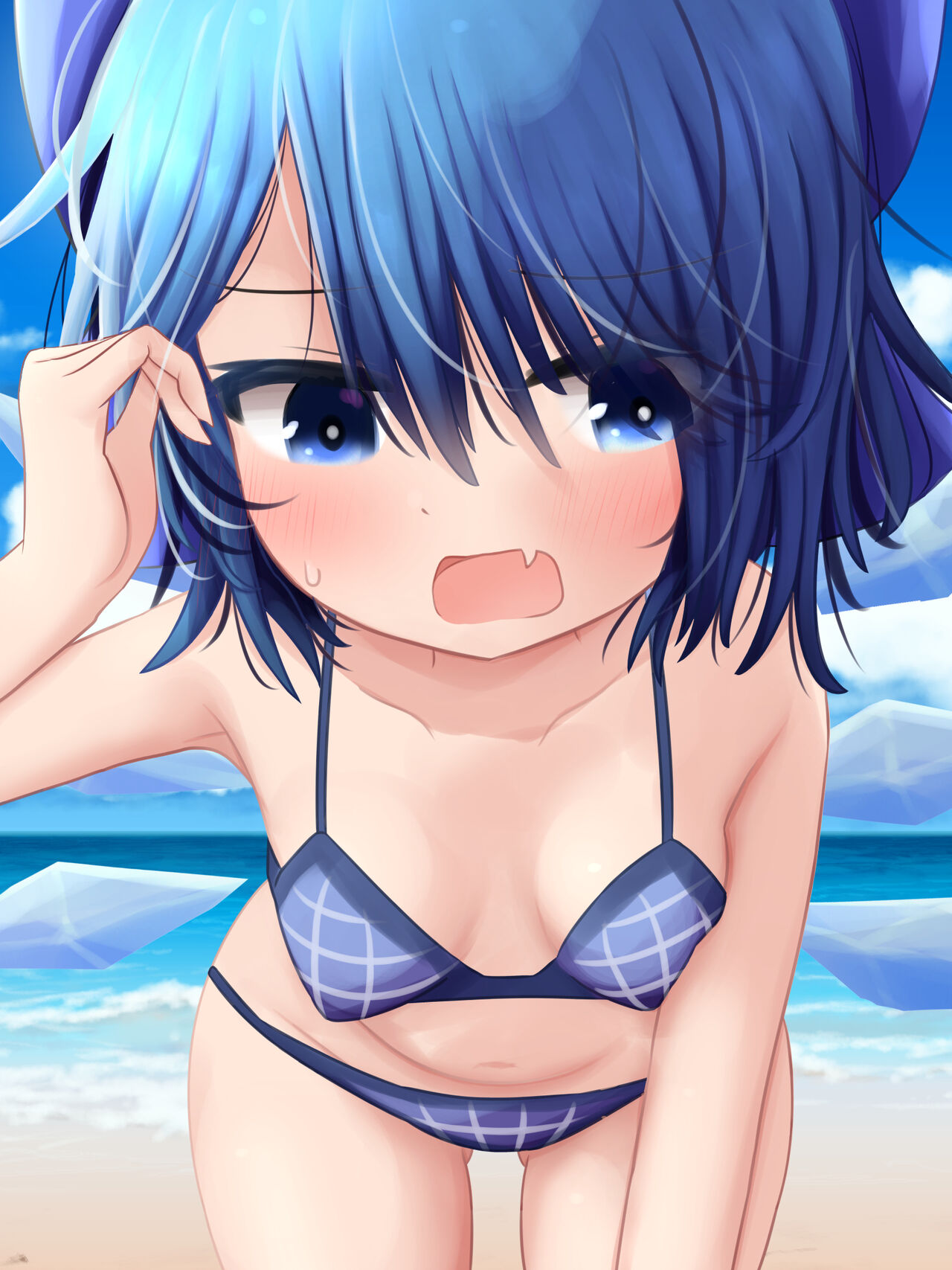 Cirno-chan to Umi ni Kita page 7 full