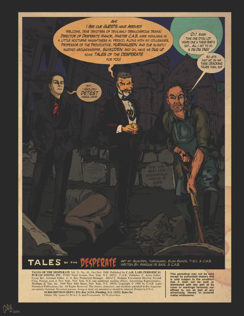 Tales of the Desperate Second Issue page 3 full