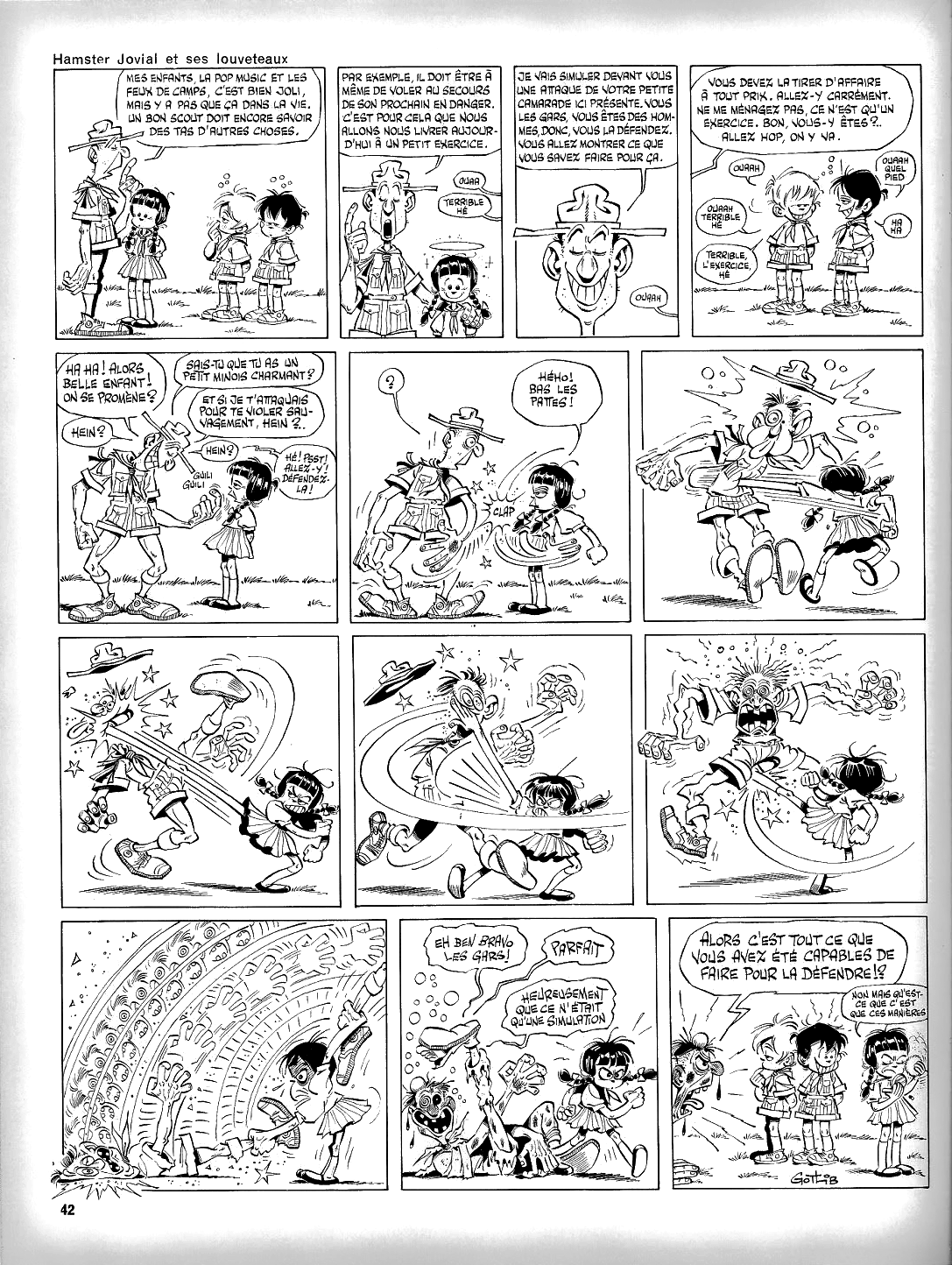 Hamster jovial et ses louveteaux page 9 full