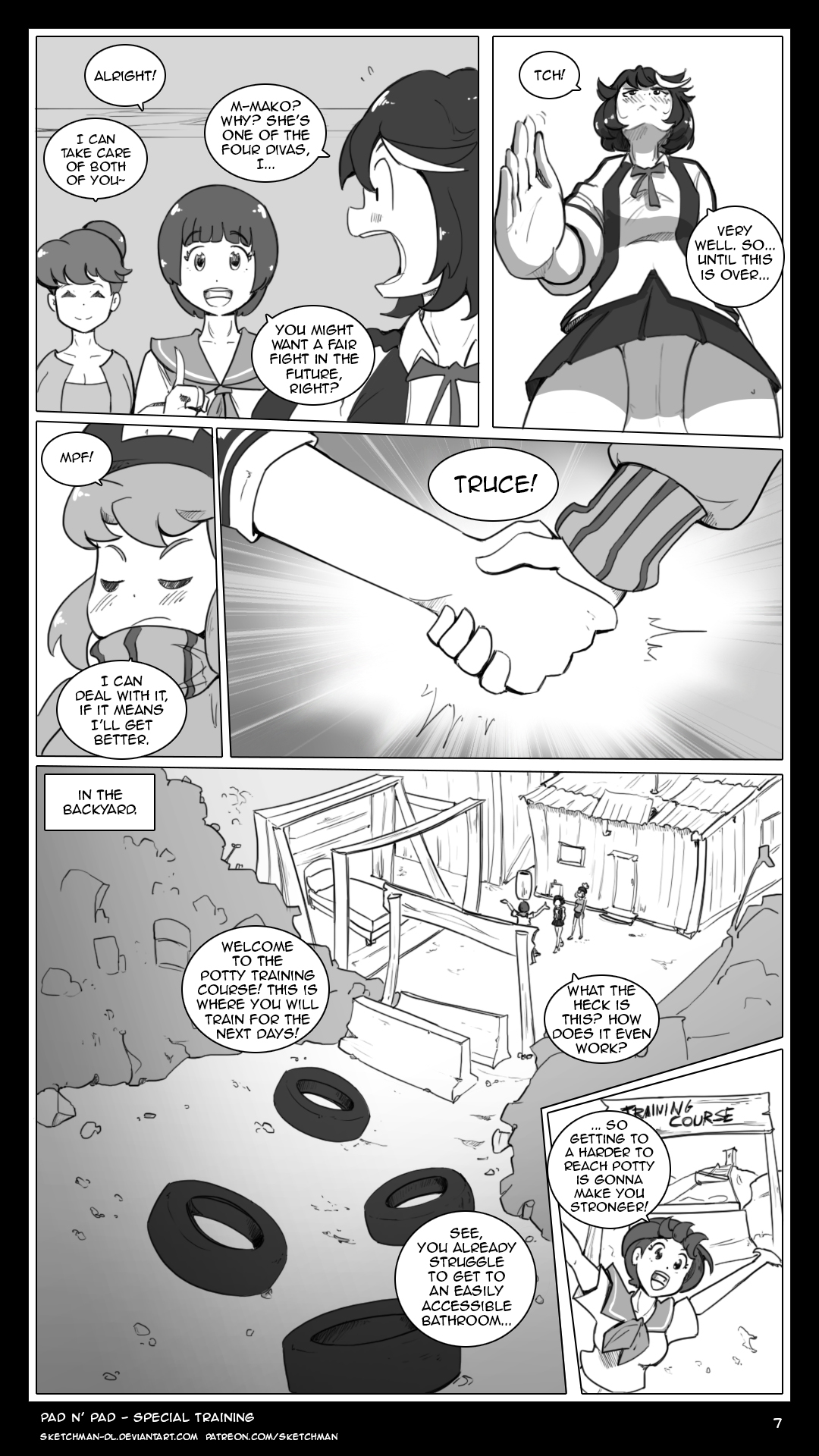 PAD n' PAD: Special Training page 10 full