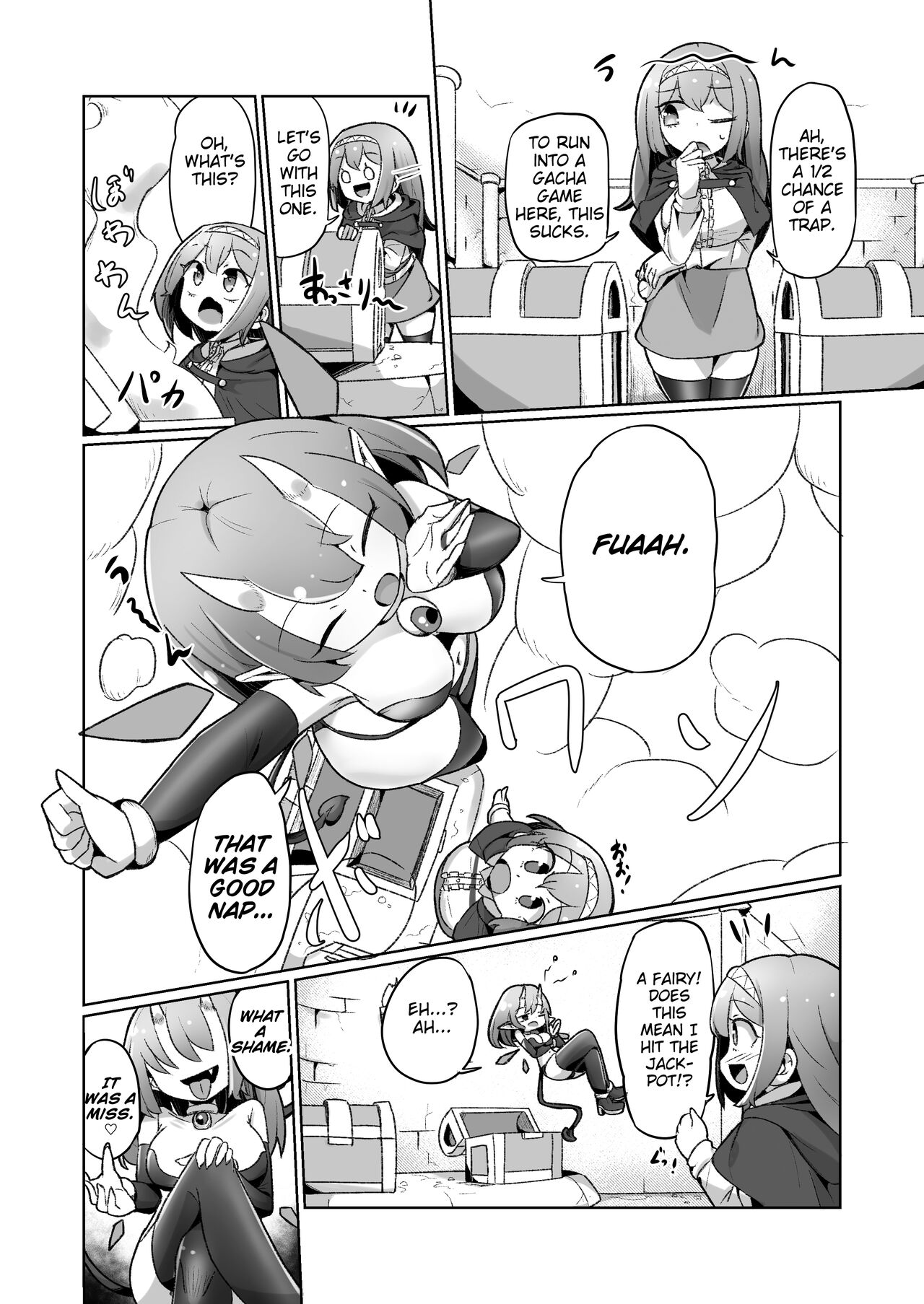 1-sshuukan no Aida 100-kai Zecchou shitara Kore kara Tsuku BaSta ga Isshou Kaijo dekinaku naru Noroi no Ohanashi page 5 full