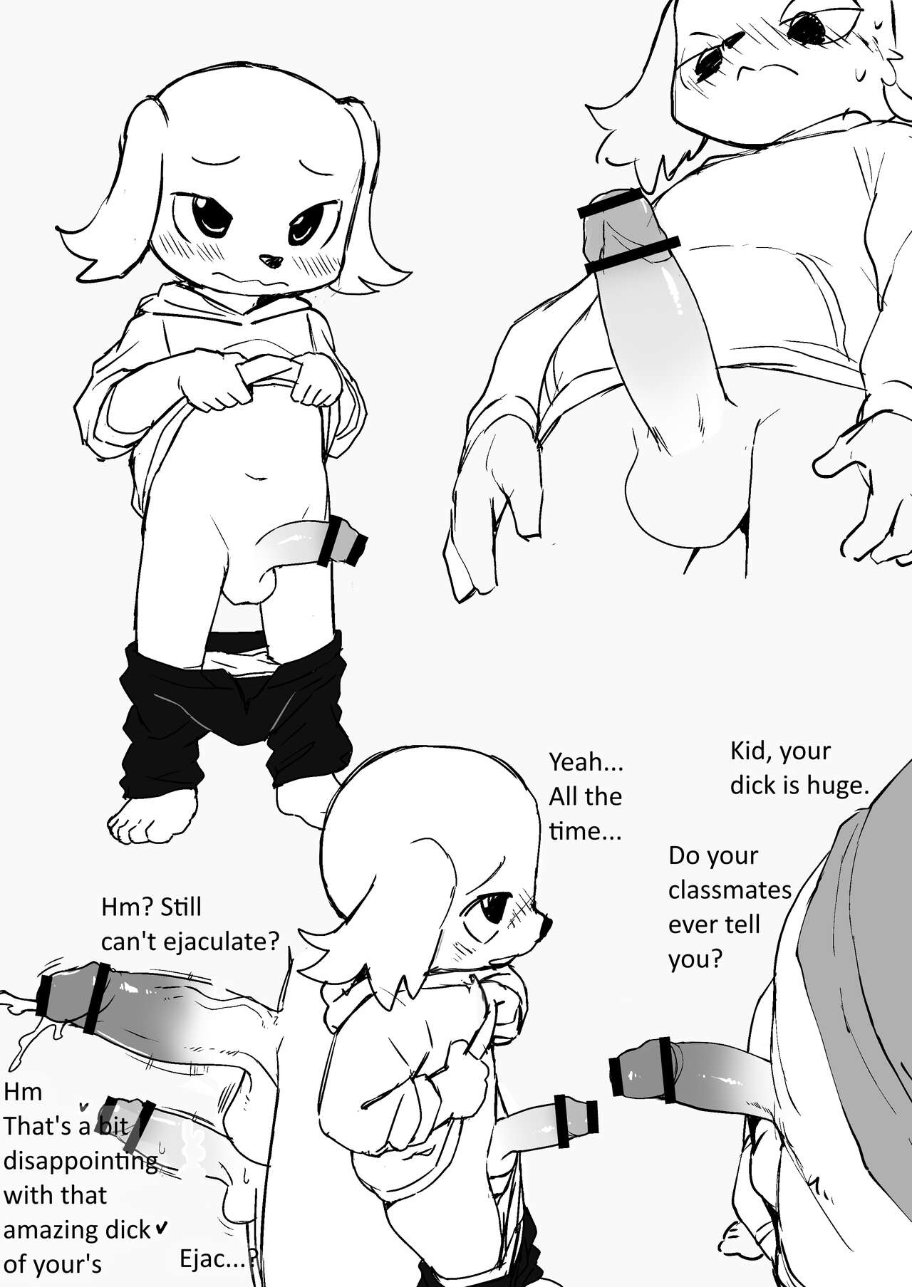 Manmosu Marimo - 3 horny brats page 4 full