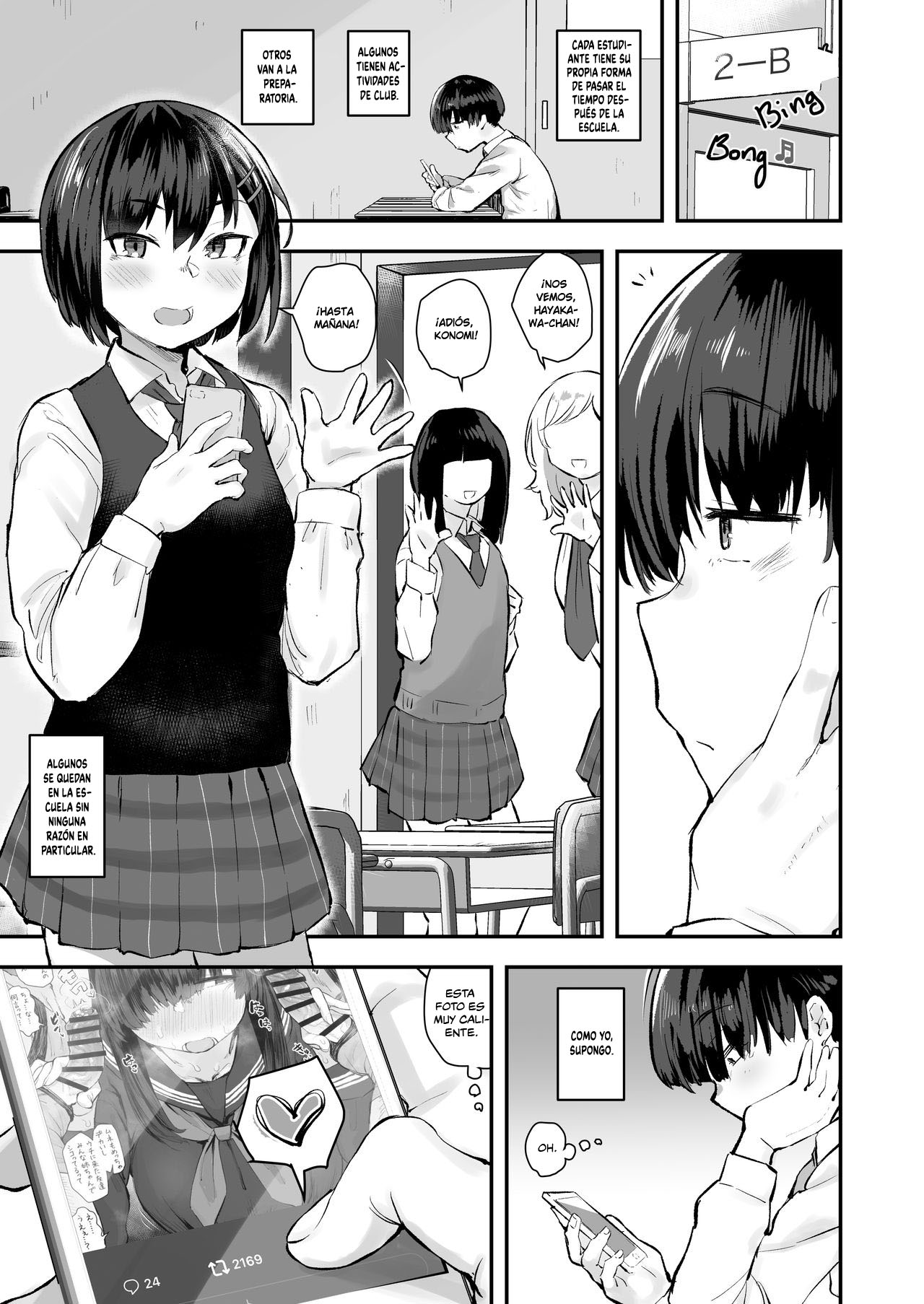 Classmate ga Uraaka de Mainichi Ochinpo Asari Shiterukamoshirenai | My classmate might be surfing the world wide web for dirty dicks with her private acc every day. page 2 full