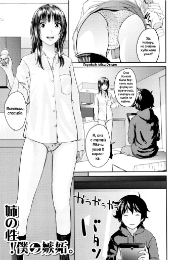 Ane no Sei! Boku no Shitto. | My Sister's Sex! My Jealousy. cover