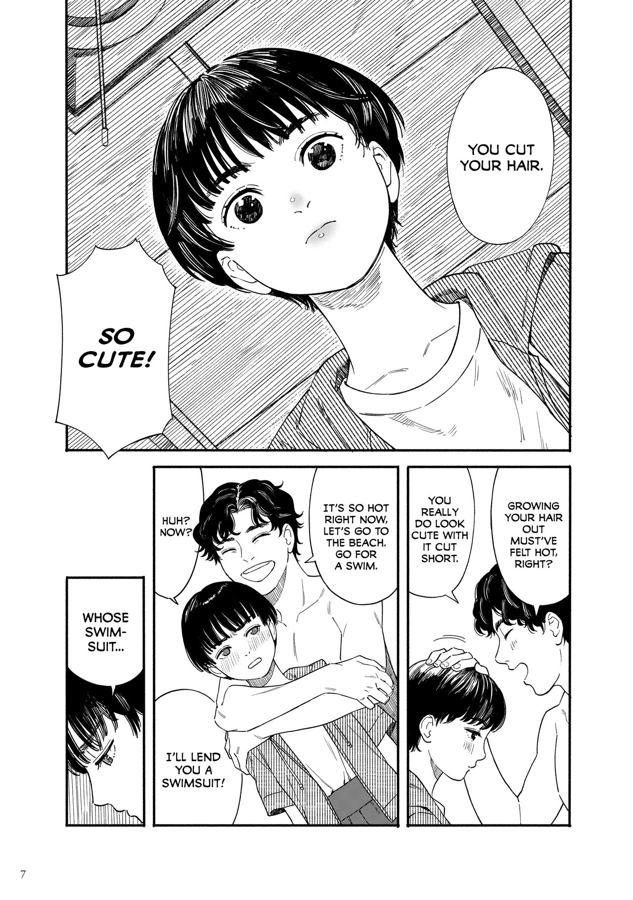 Umi ni Ikou.｜Let's Go to the Beach. page 7 full