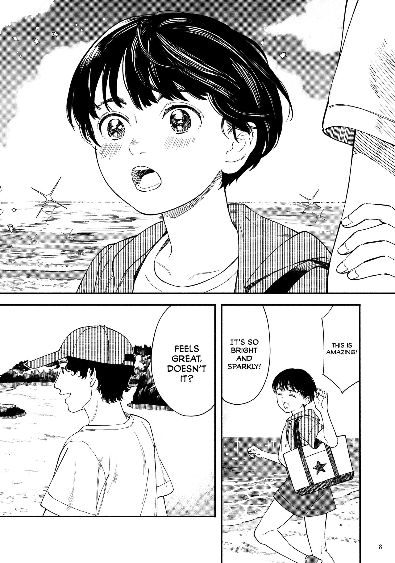 Umi ni Ikou.｜Let's Go to the Beach. page 8 full