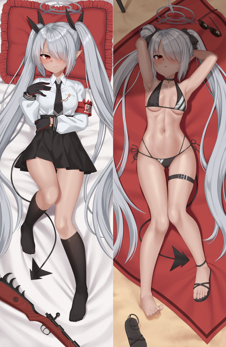 Blue Archive, Shiromi Iori, dakimakura Iori Shiromi Dakimakura page 1 full