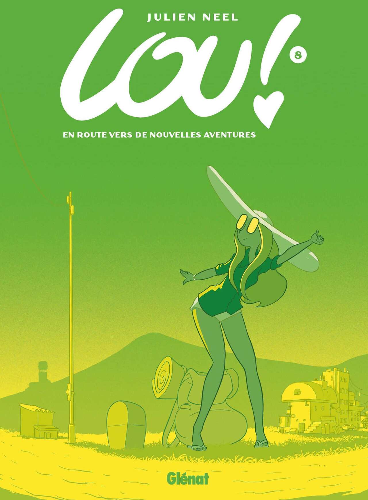 Lou 08 - En route vers de nouvelles aventures by Julien Neel page 1 full